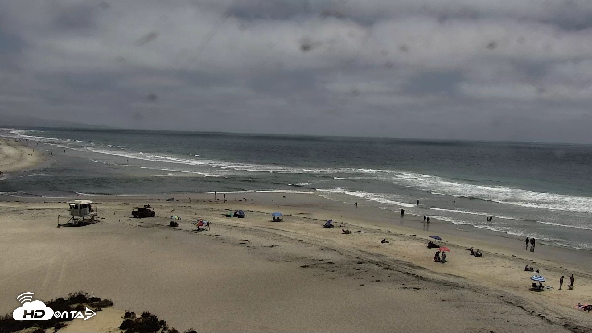 Snapshot of Del Mar Beach North Live Webcam taken Jul 14, 2026, 2:09pm PDT