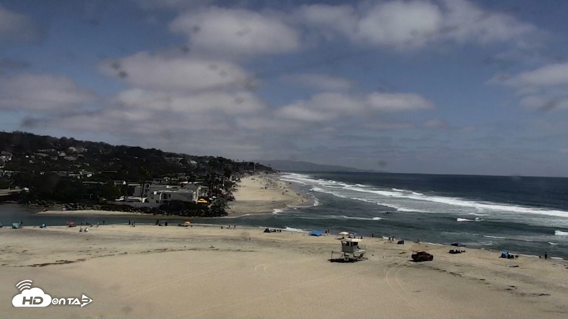 Snapshot of Del Mar Beach North Live Webcam taken Jul 6, 2026, 3:05pm PDT