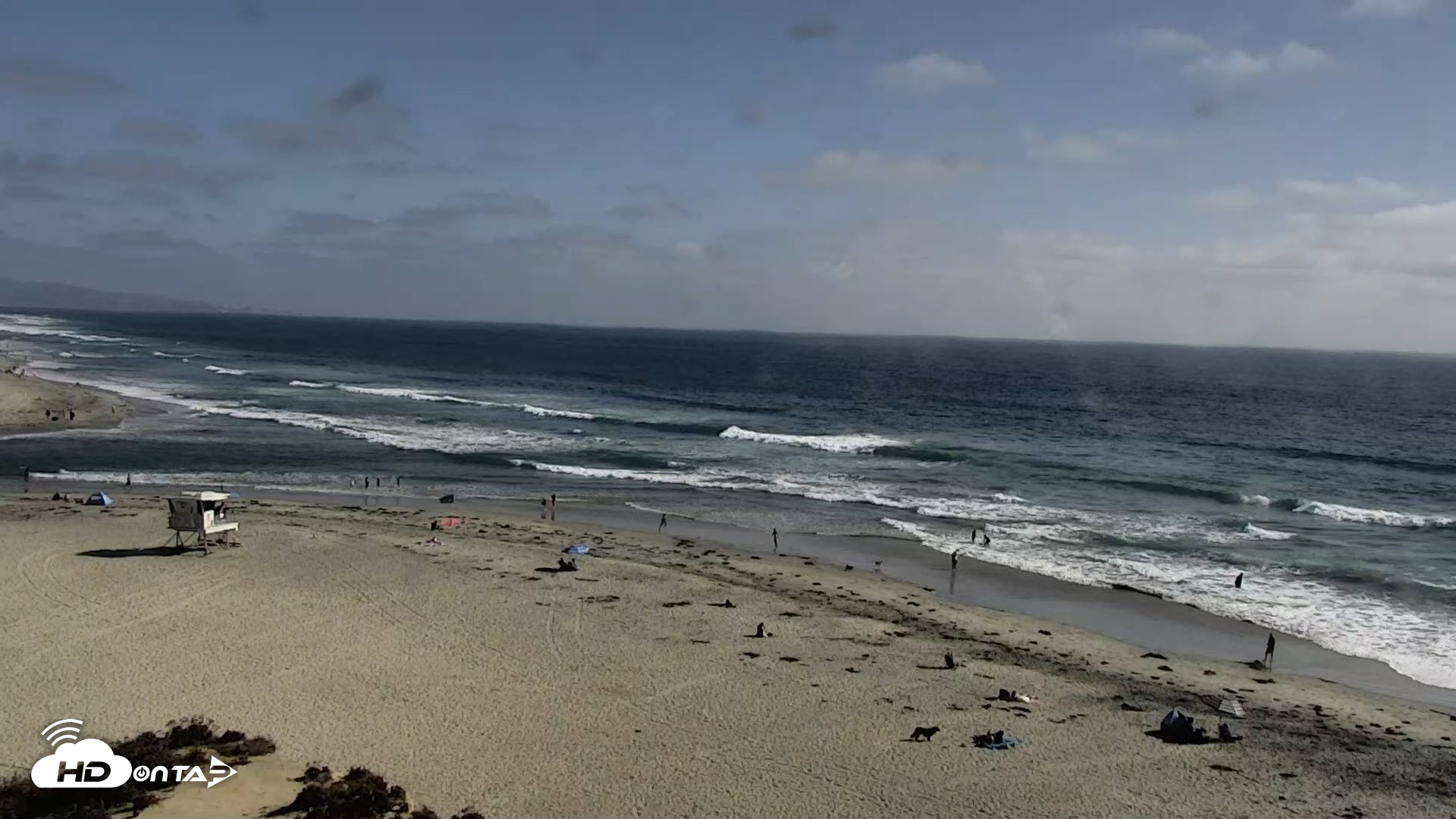 Snapshot of Del Mar Beach North Live Webcam taken Jun 9, 2026, 4:59pm PDT