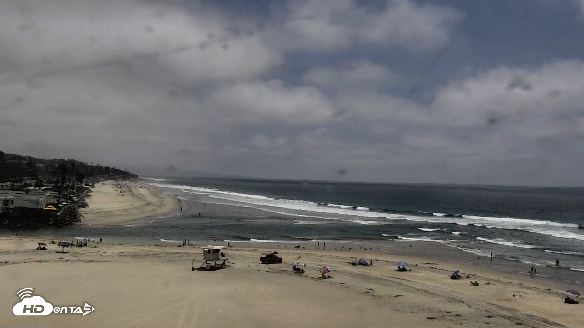 Snapshot of Del Mar Beach North Live Webcam taken Jul 14, 2026, 2:02pm PDT