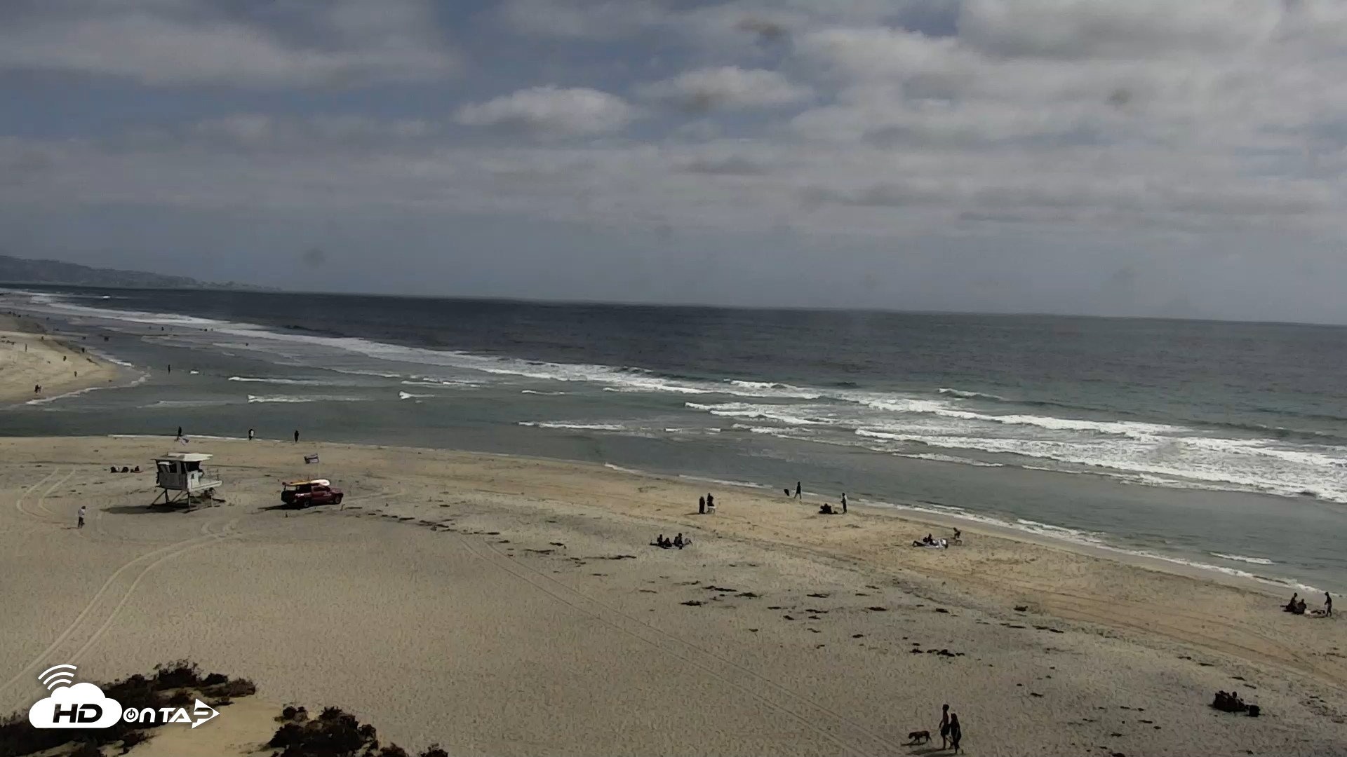 Snapshot of Del Mar Beach North Live Webcam taken Jun 29, 2026, 4:06pm PDT