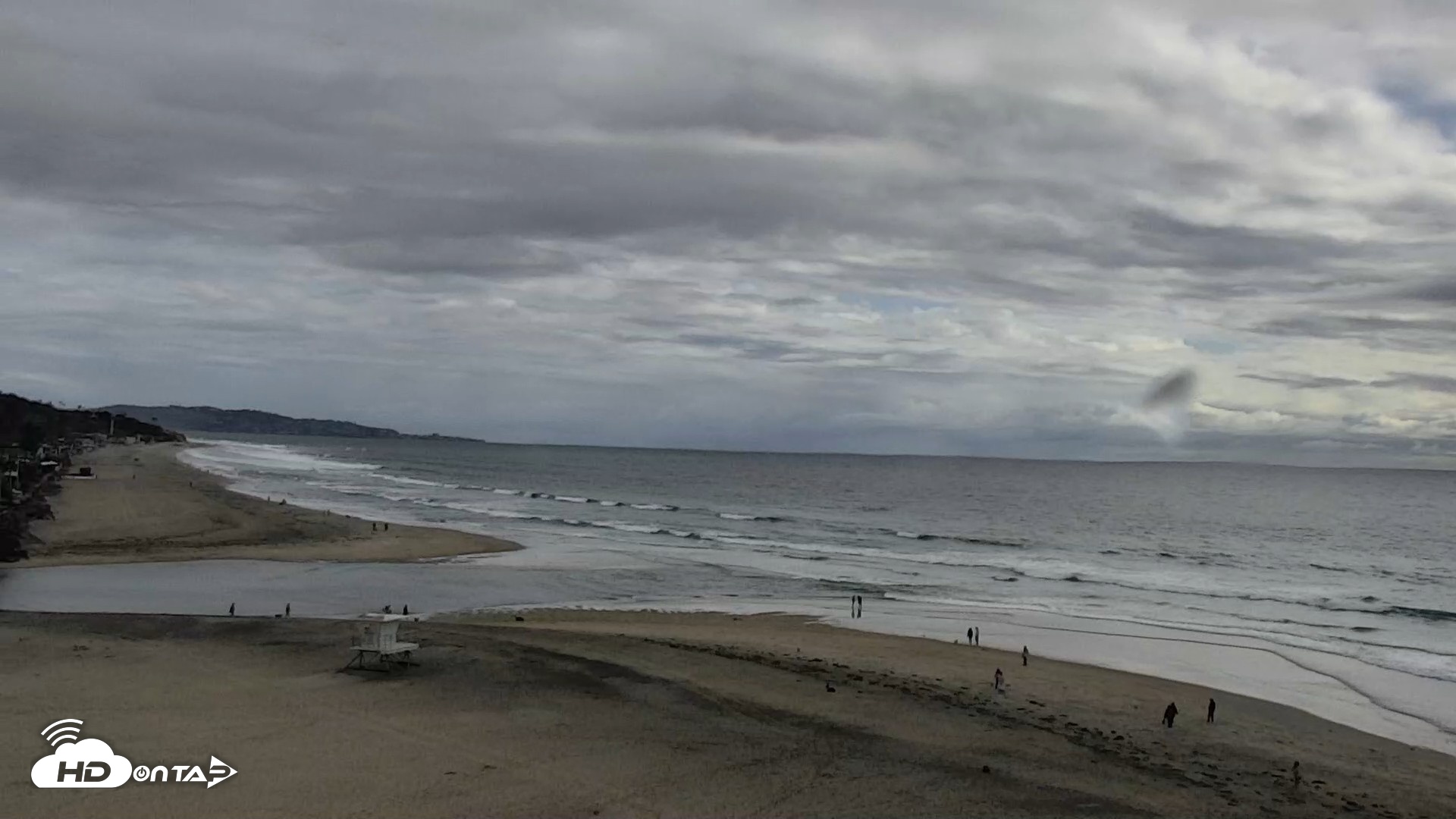 Snapshot of Del Mar Beach North Live Webcam taken Apr 12, 2026, 4:40pm PDT