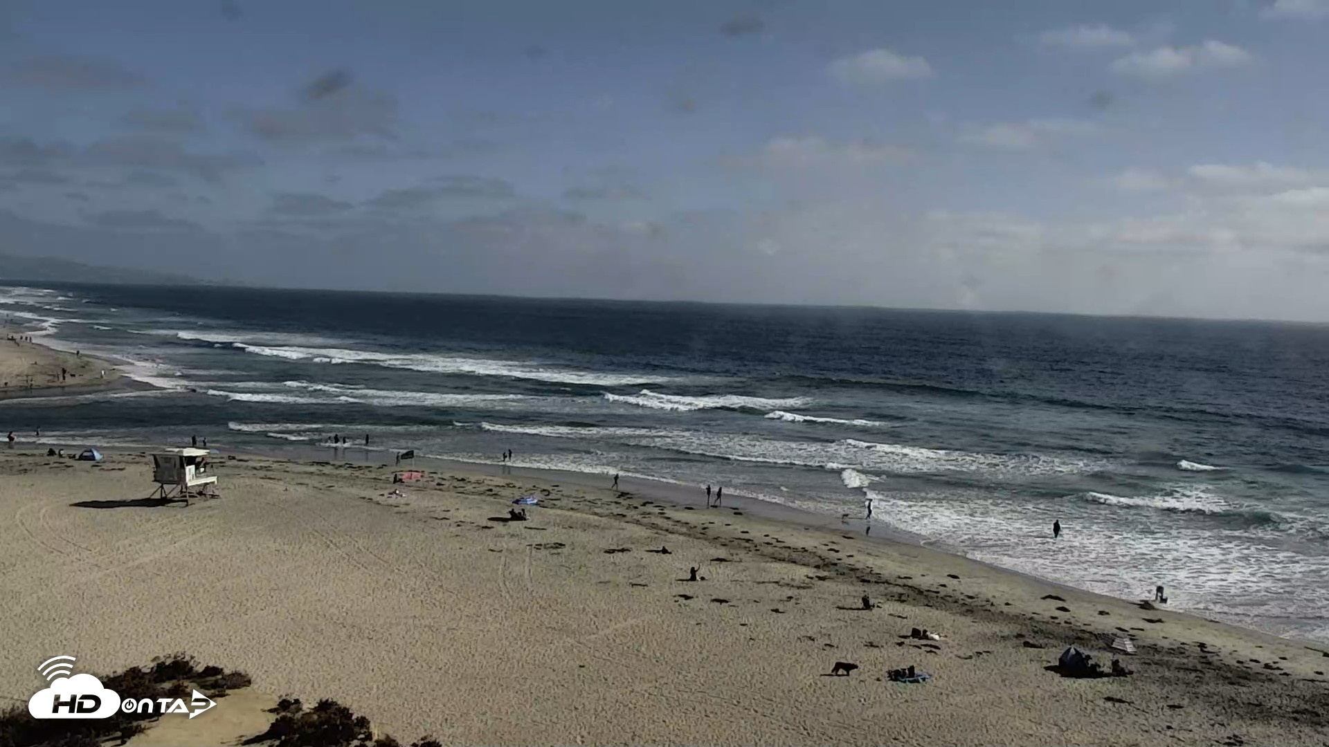Snapshot of Del Mar Beach North Live Webcam taken Jun 9, 2026, 4:59pm PDT