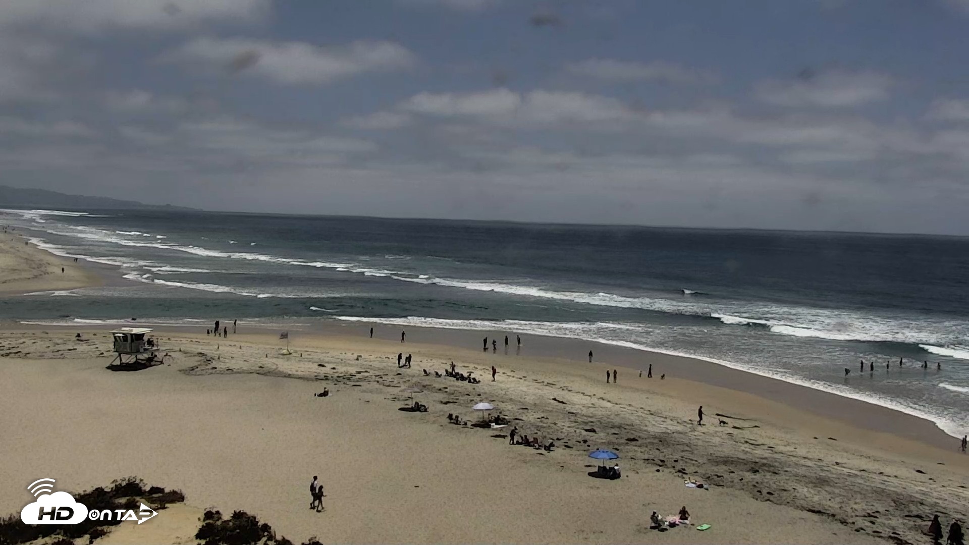 Snapshot of Del Mar Beach North Live Webcam taken Jun 16, 2026, 1:10pm PDT