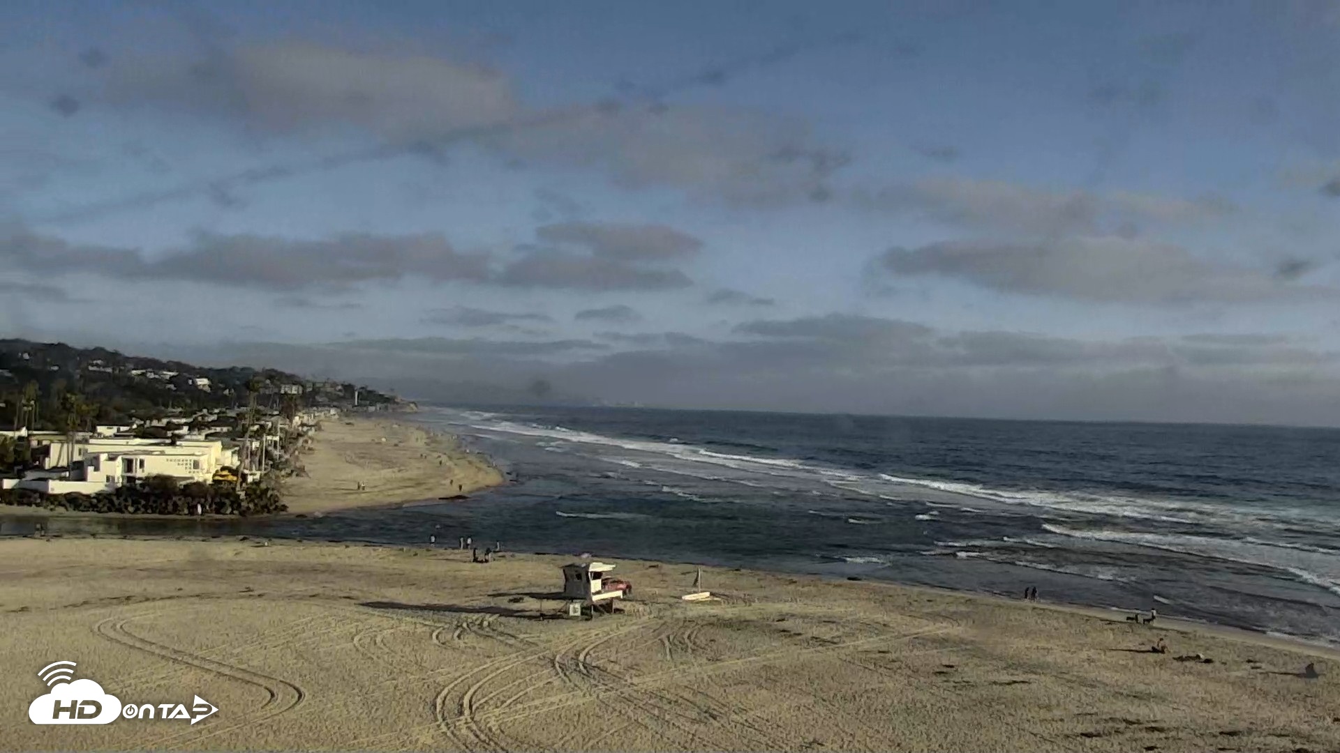 Snapshot of Del Mar Beach North Live Webcam taken Jul 7, 2026, 6:49pm PDT