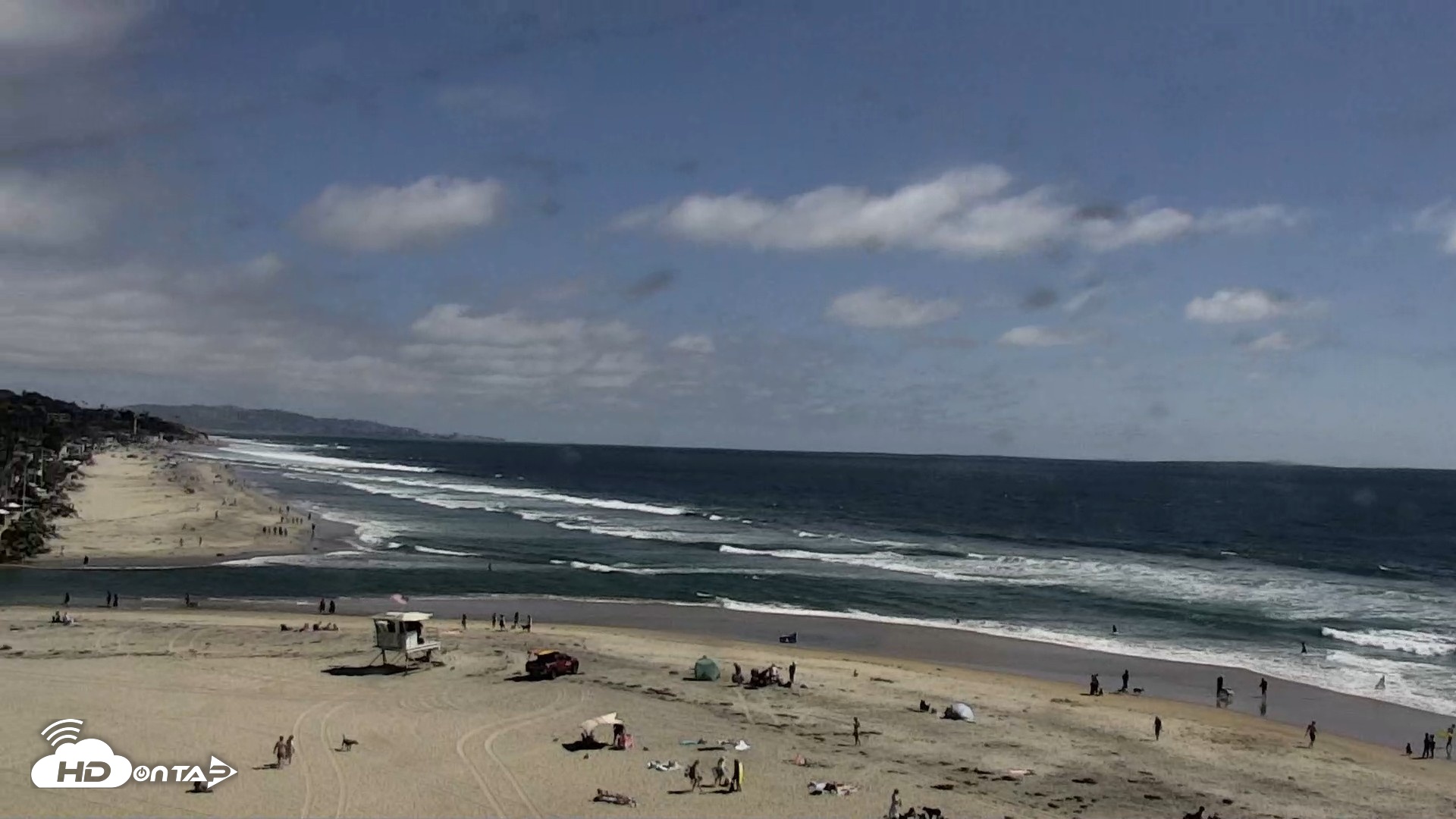 Snapshot of Del Mar Beach North Live Webcam taken Jun 19, 2026, 3:50pm PDT