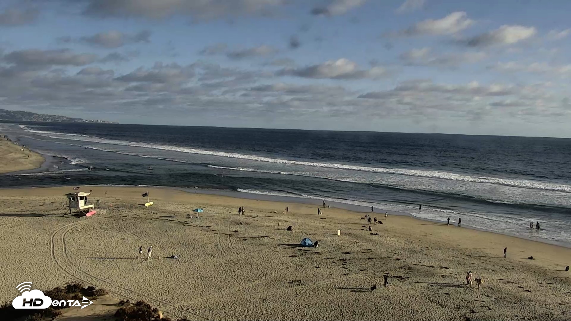Snapshot of Del Mar Beach North Live Webcam taken Jun 20, 2026, 6:49pm PDT