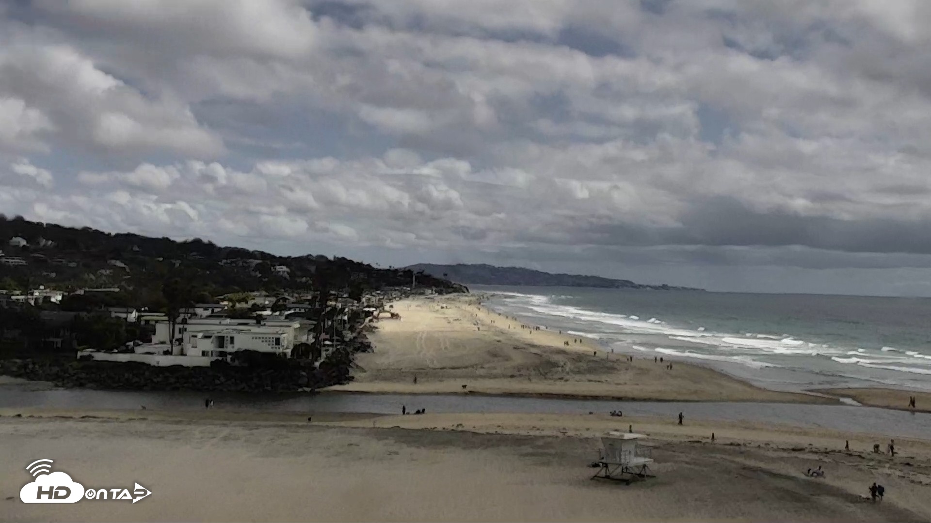 Snapshot of Del Mar Beach North Live Webcam taken Apr 26, 2026, 2:26pm PDT