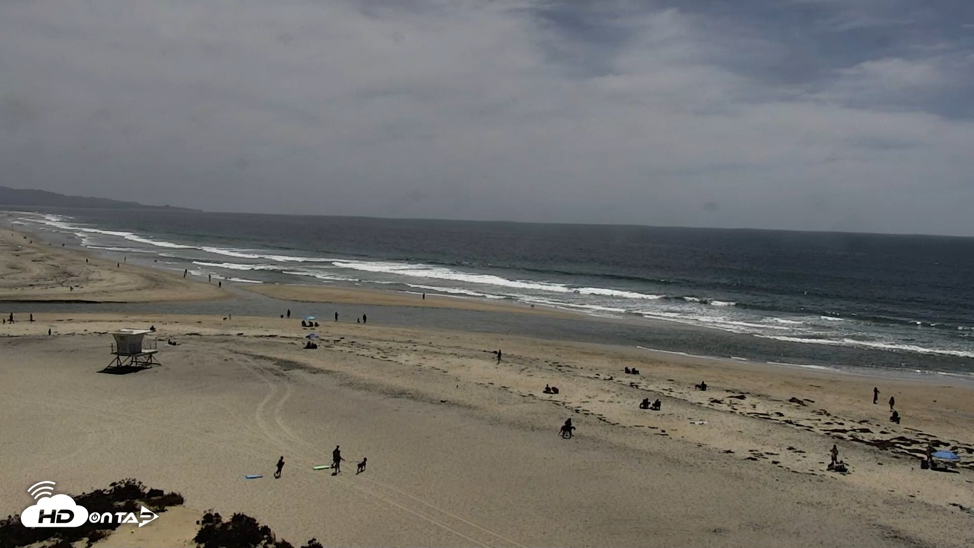 Snapshot of Del Mar Beach North Live Webcam taken Apr 29, 2026, 1:47pm PDT