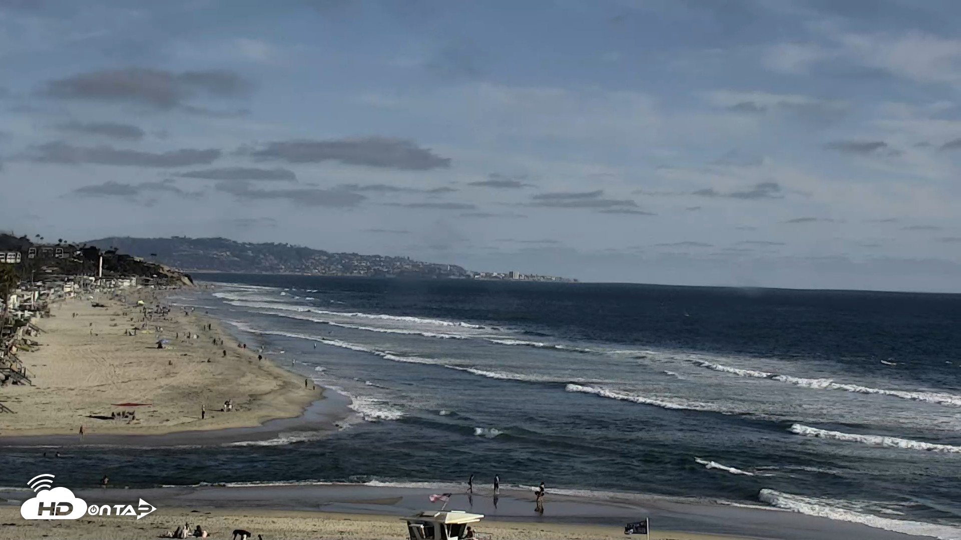 Snapshot of Del Mar Beach North Live Webcam taken Jun 21, 2026, 5:54pm PDT