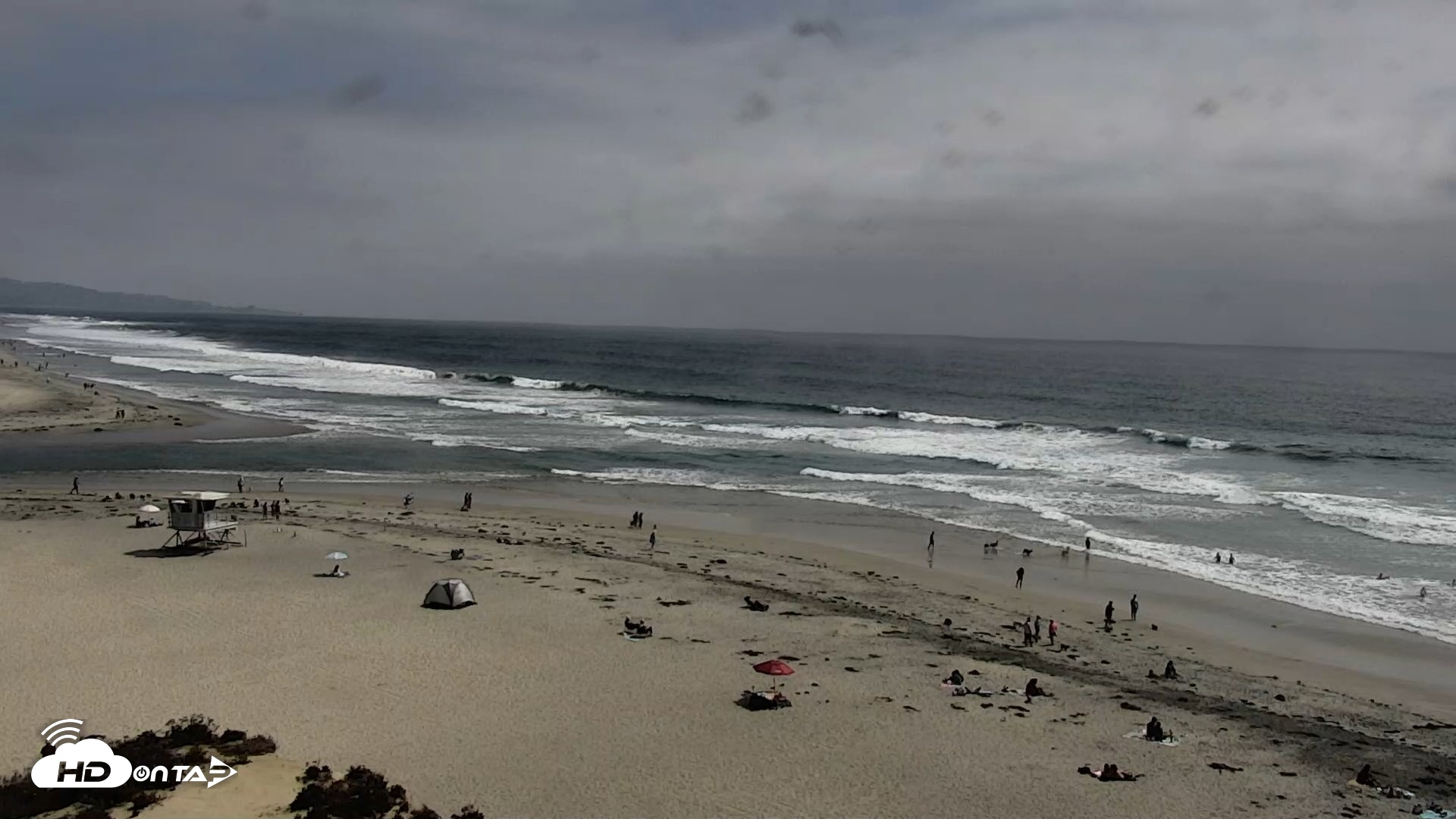 Snapshot of Del Mar Beach North Live Webcam taken Jun 5, 2026, 3:10pm PDT