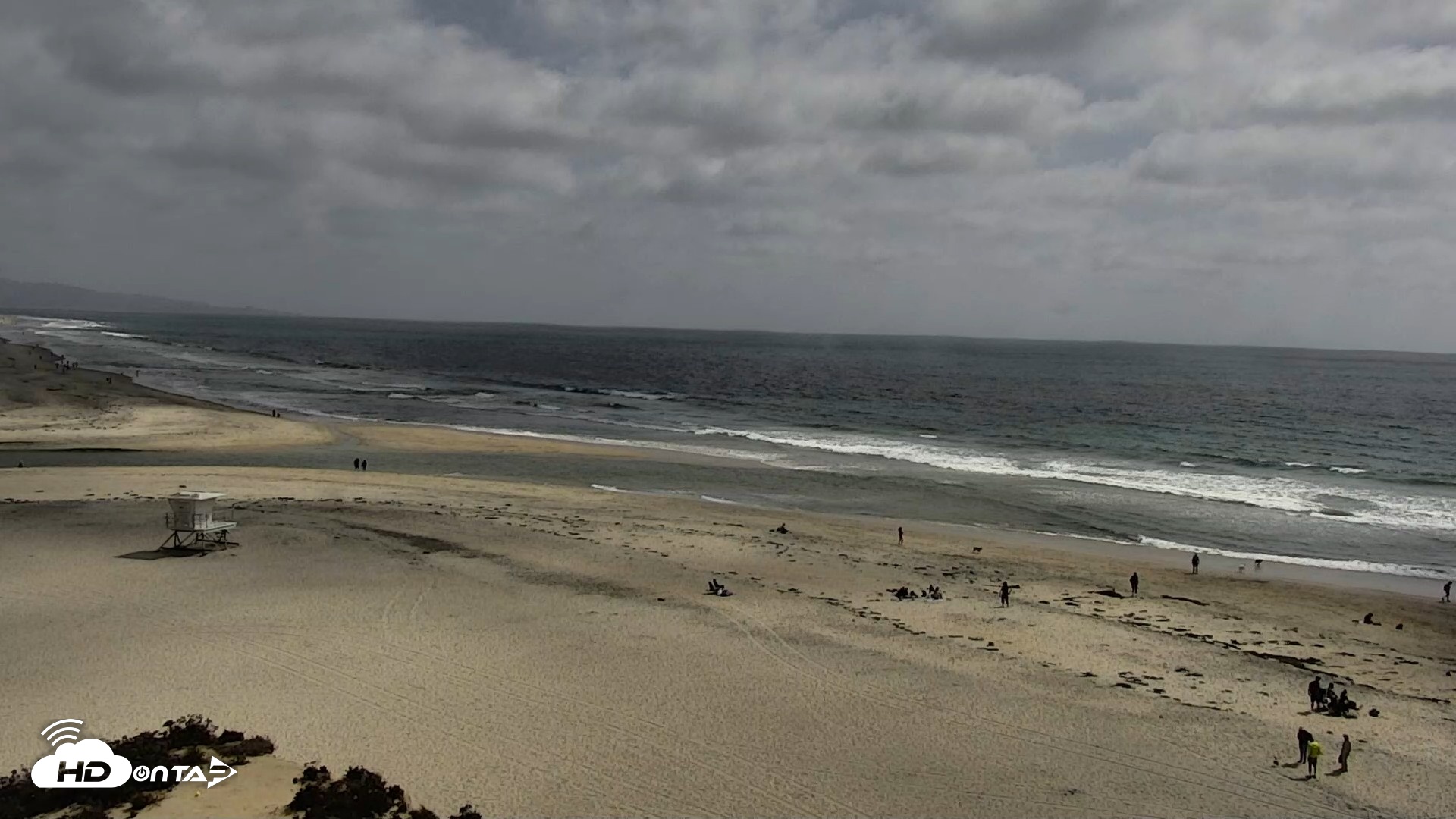 Snapshot of Del Mar Beach North Live Webcam taken Apr 30, 2026, 3:22pm PDT