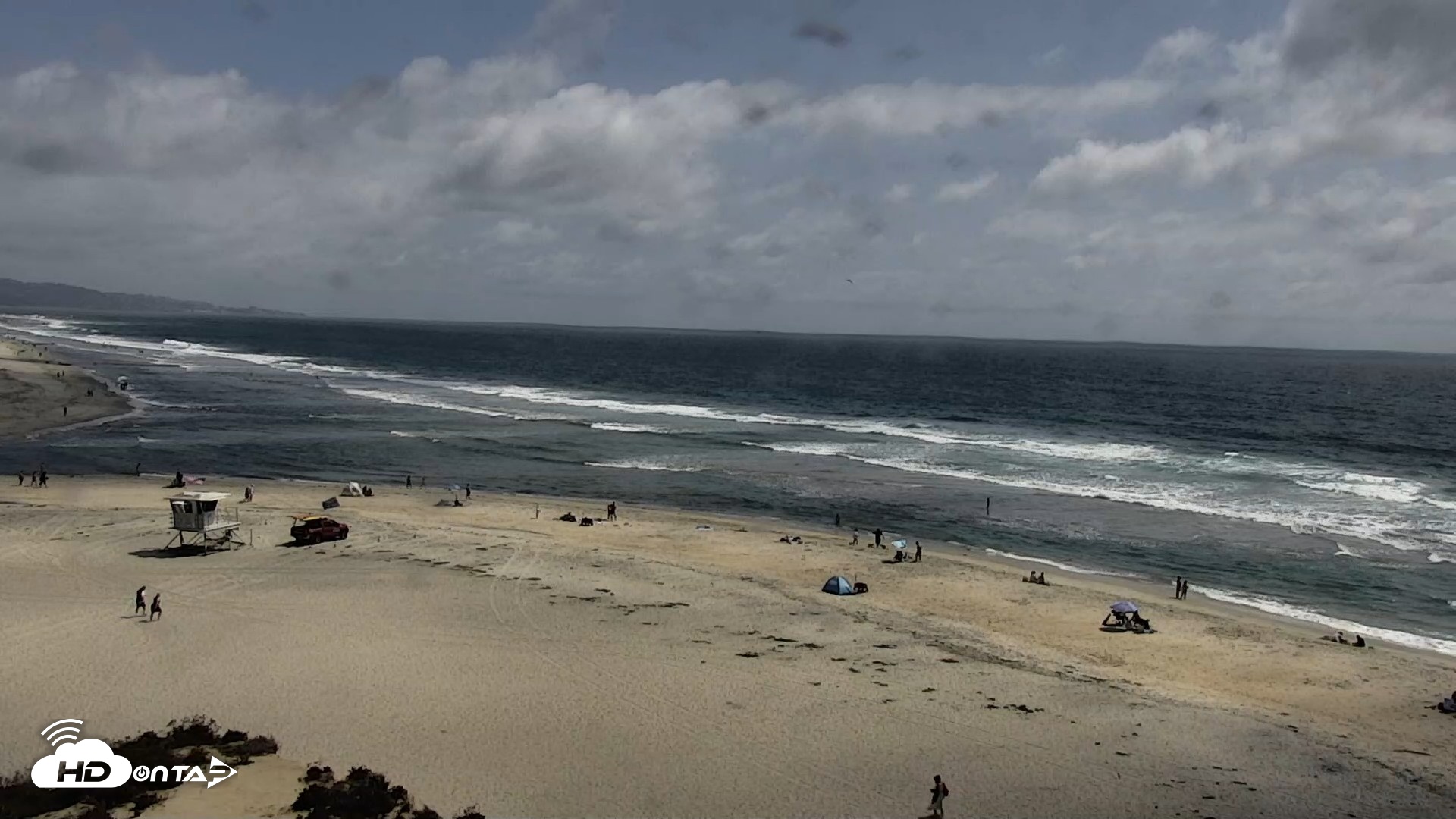 Snapshot of Del Mar Beach North Live Webcam taken Jun 30, 2026, 3:13pm PDT