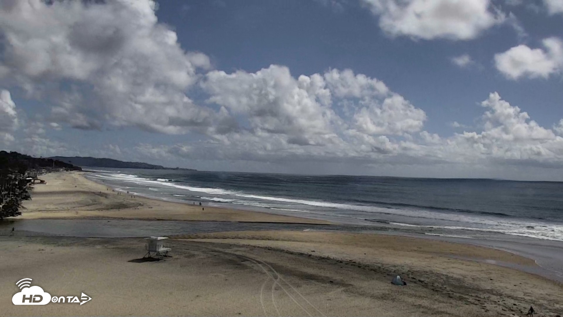 Snapshot of Del Mar Beach North Live Webcam taken Apr 13, 2026, 3:14pm PDT