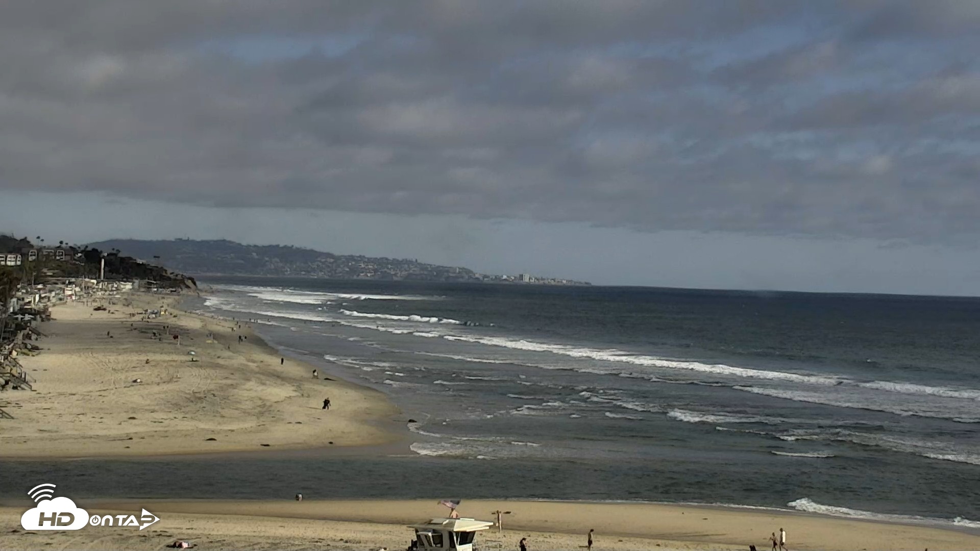 Snapshot of Del Mar Beach North Live Webcam taken Jun 19, 2026, 6:03pm PDT