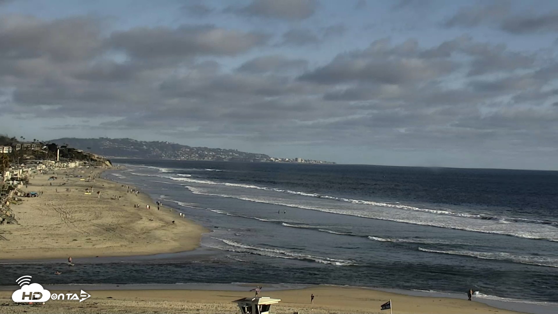 Snapshot of Del Mar Beach North Live Webcam taken Jun 20, 2026, 6:51pm PDT