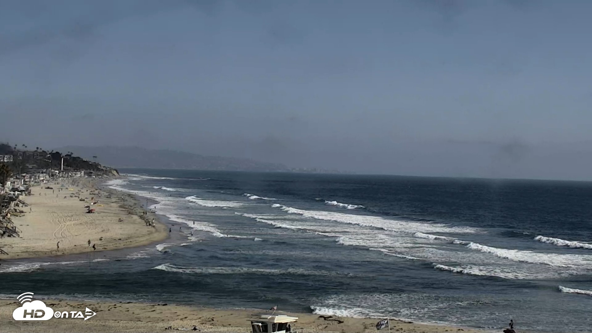 Snapshot of Del Mar Beach North Live Webcam taken Jul 9, 2026, 5:18pm PDT