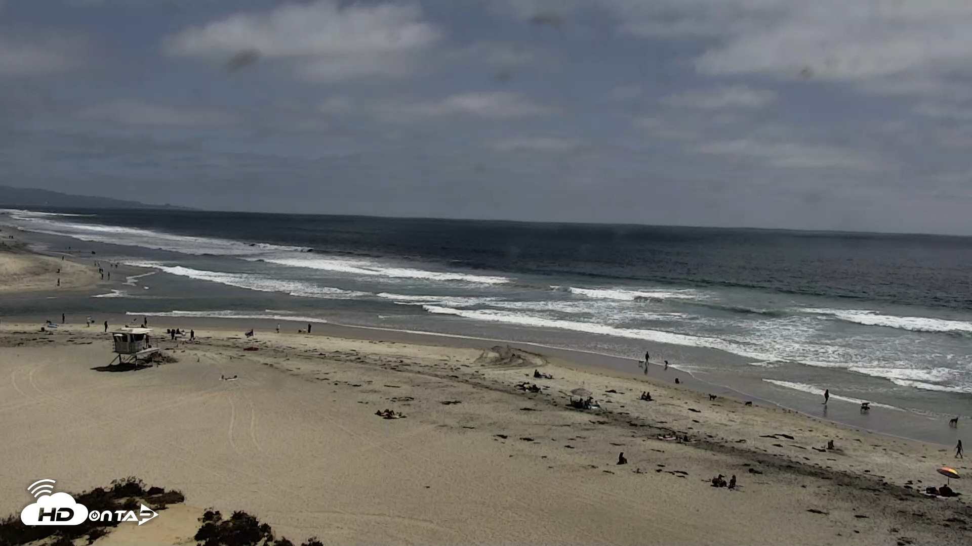 Snapshot of Del Mar Beach North Live Webcam taken Jun 10, 2026, 2:37pm PDT