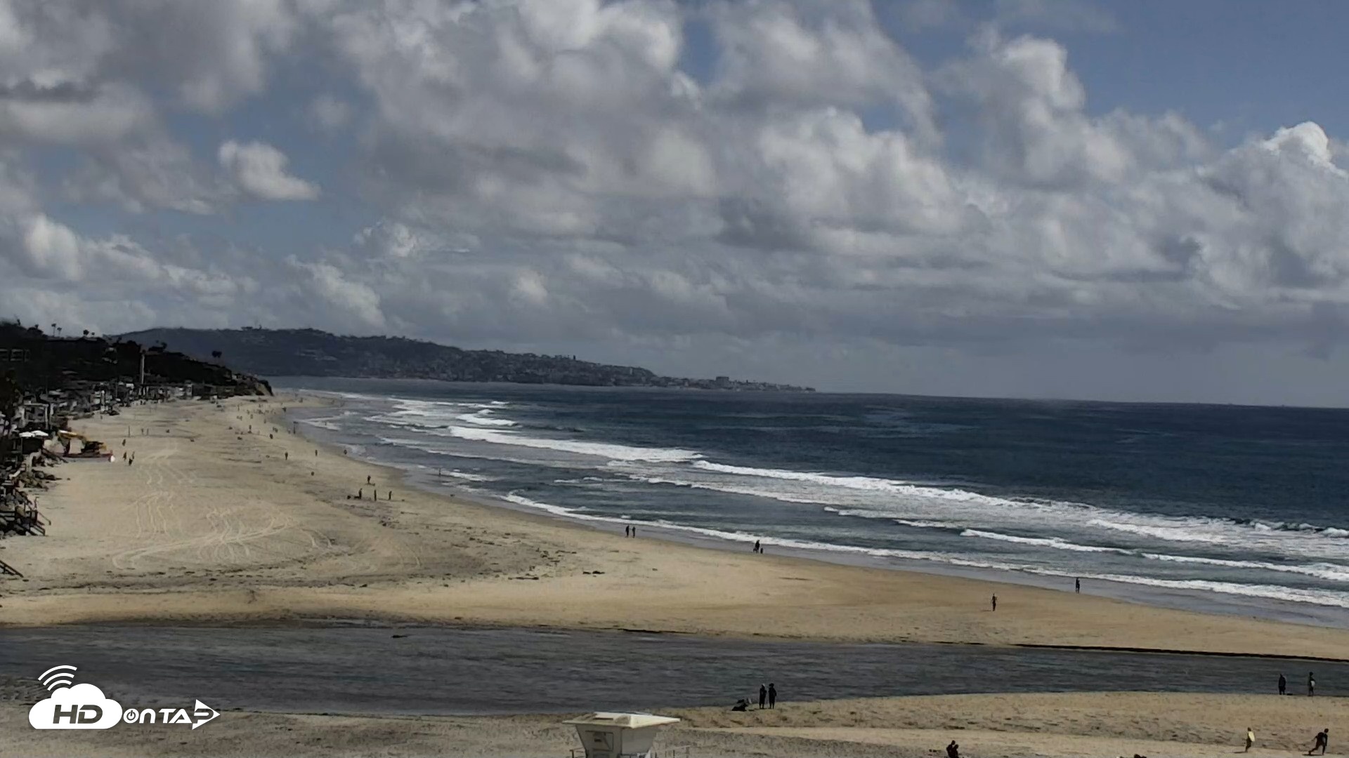 Snapshot of Del Mar Beach North Live Webcam taken Apr 13, 2026, 3:23pm PDT