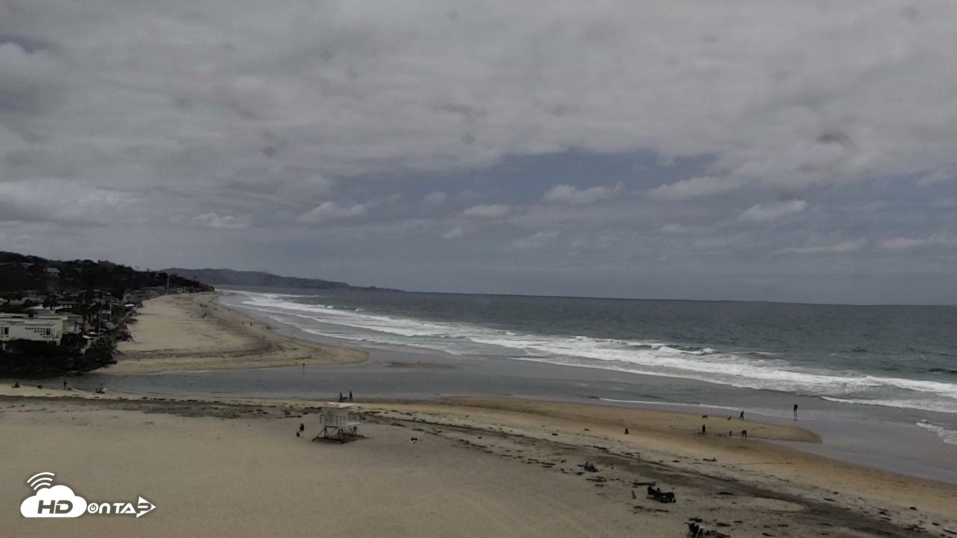 Snapshot of Del Mar Beach North Live Webcam taken May 26, 2026, 1:43pm PDT