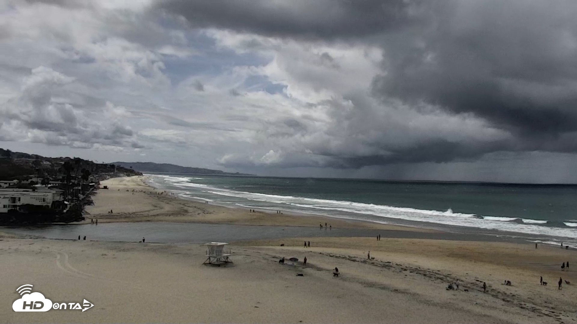 Snapshot of Del Mar Beach North Live Webcam taken Apr 12, 2026, 11:33am PDT