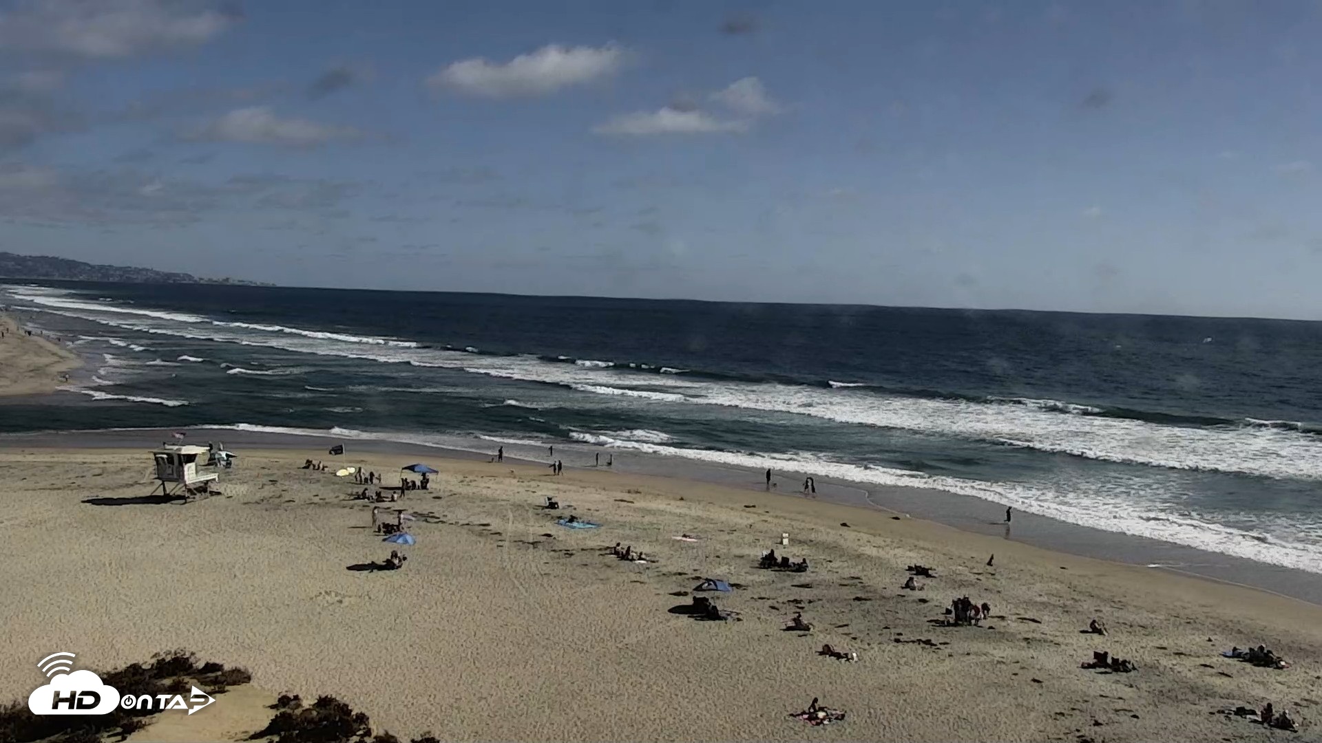 Snapshot of Del Mar Beach North Live Webcam taken Jun 20, 2026, 4:46pm PDT