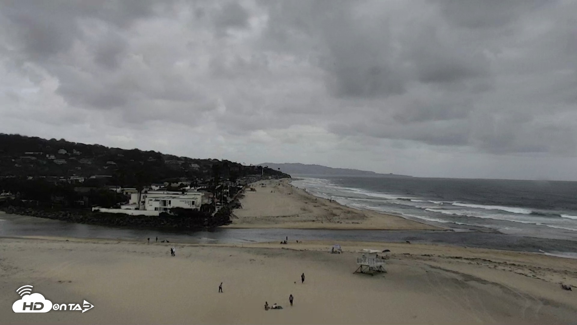 Snapshot of Del Mar Beach North Live Webcam taken Apr 25, 2026, 3:40pm PDT