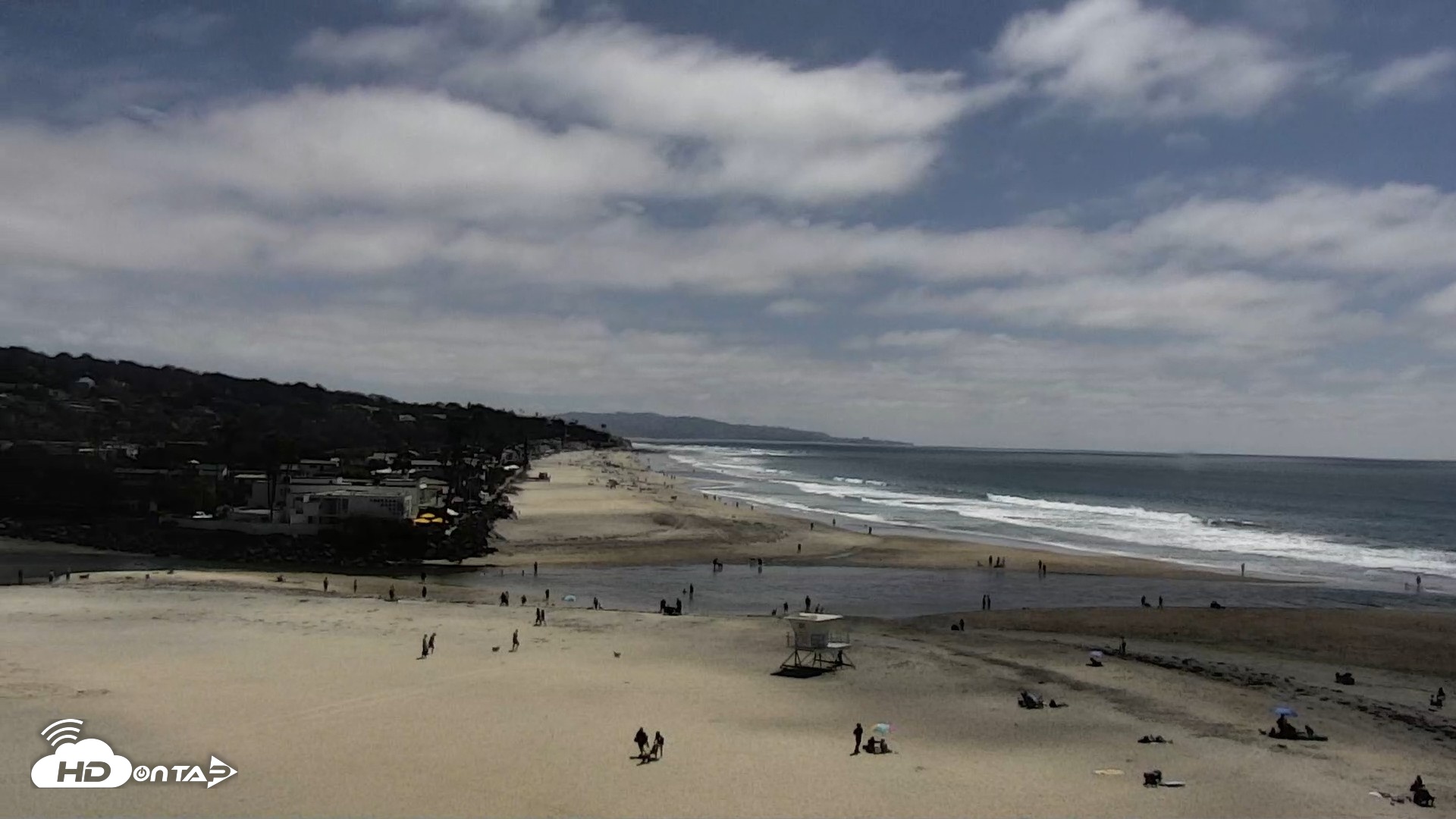 Snapshot of Del Mar Beach North Live Webcam taken Apr 10, 2026, 1:37pm PDT