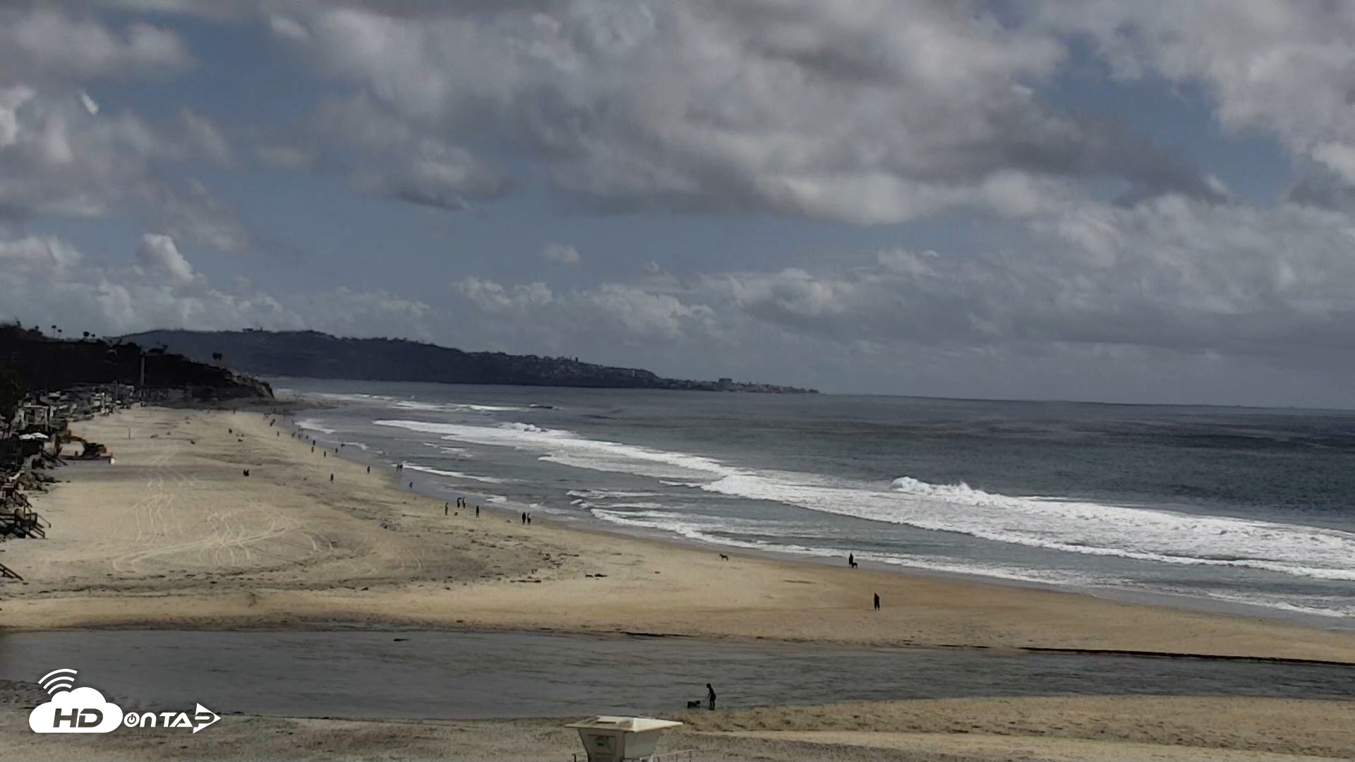 Snapshot of Del Mar Beach North Live Webcam taken Apr 13, 2026, 3:10pm PDT
