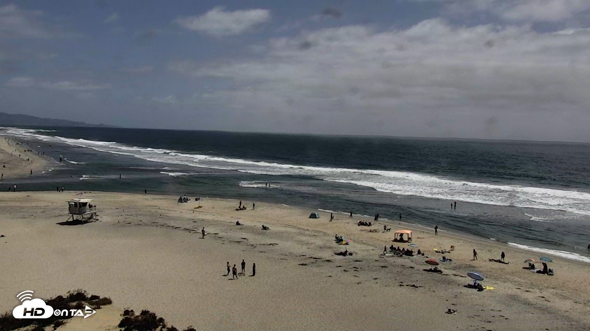 Snapshot of Del Mar Beach North Live Webcam taken Jun 28, 2026, 2:34pm PDT