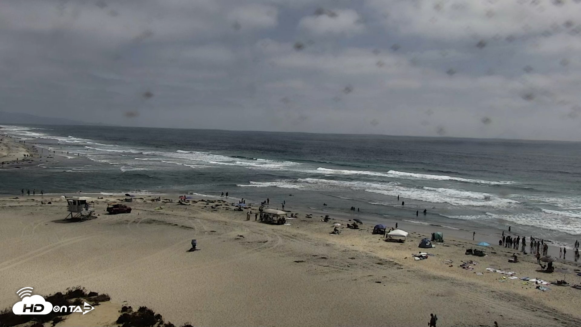 Snapshot of Del Mar Beach North Live Webcam taken Jul 24, 2026, 3:06pm PDT
