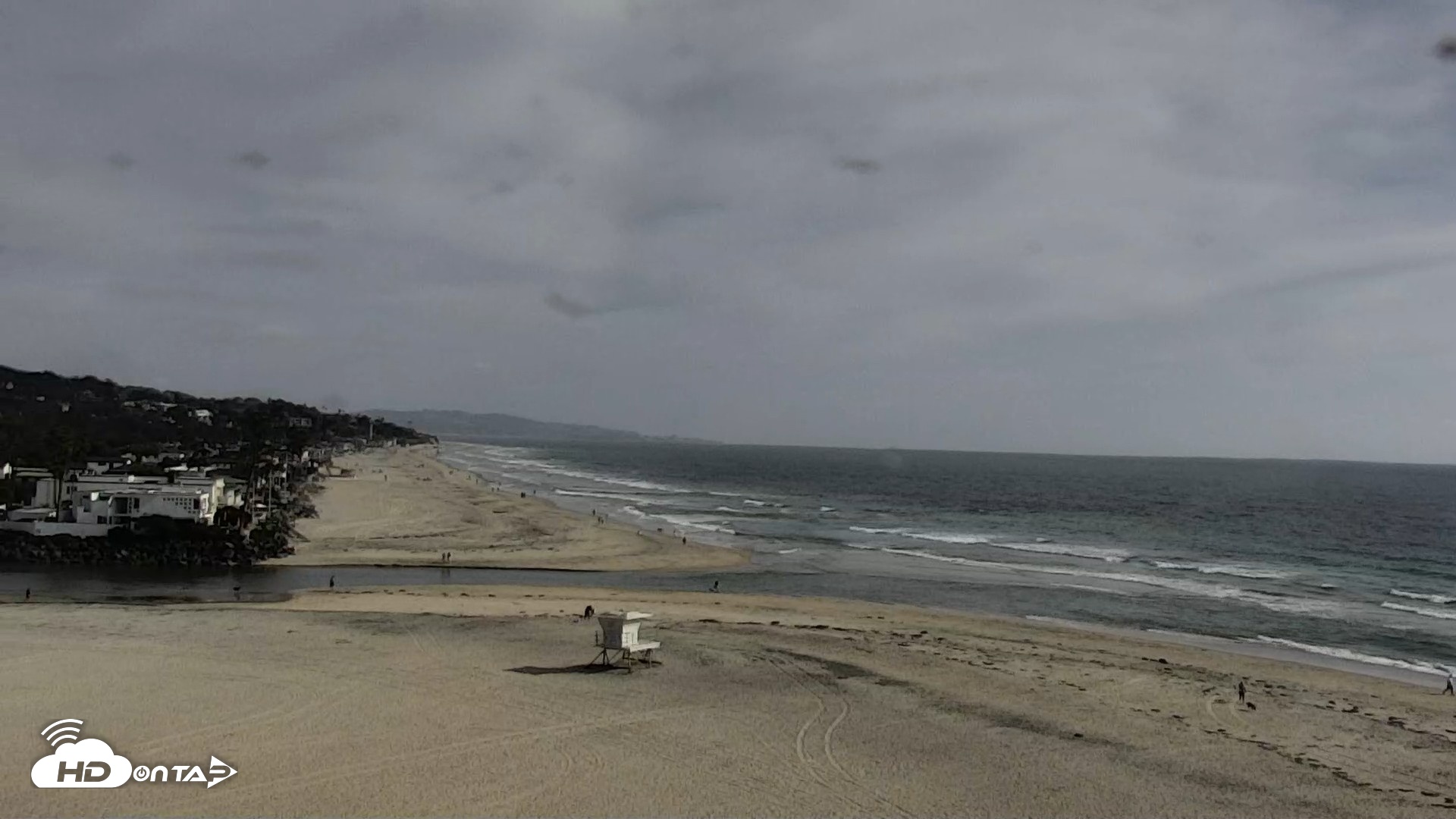 Snapshot of Del Mar Beach North Live Webcam taken Apr 29, 2026, 4:49pm PDT