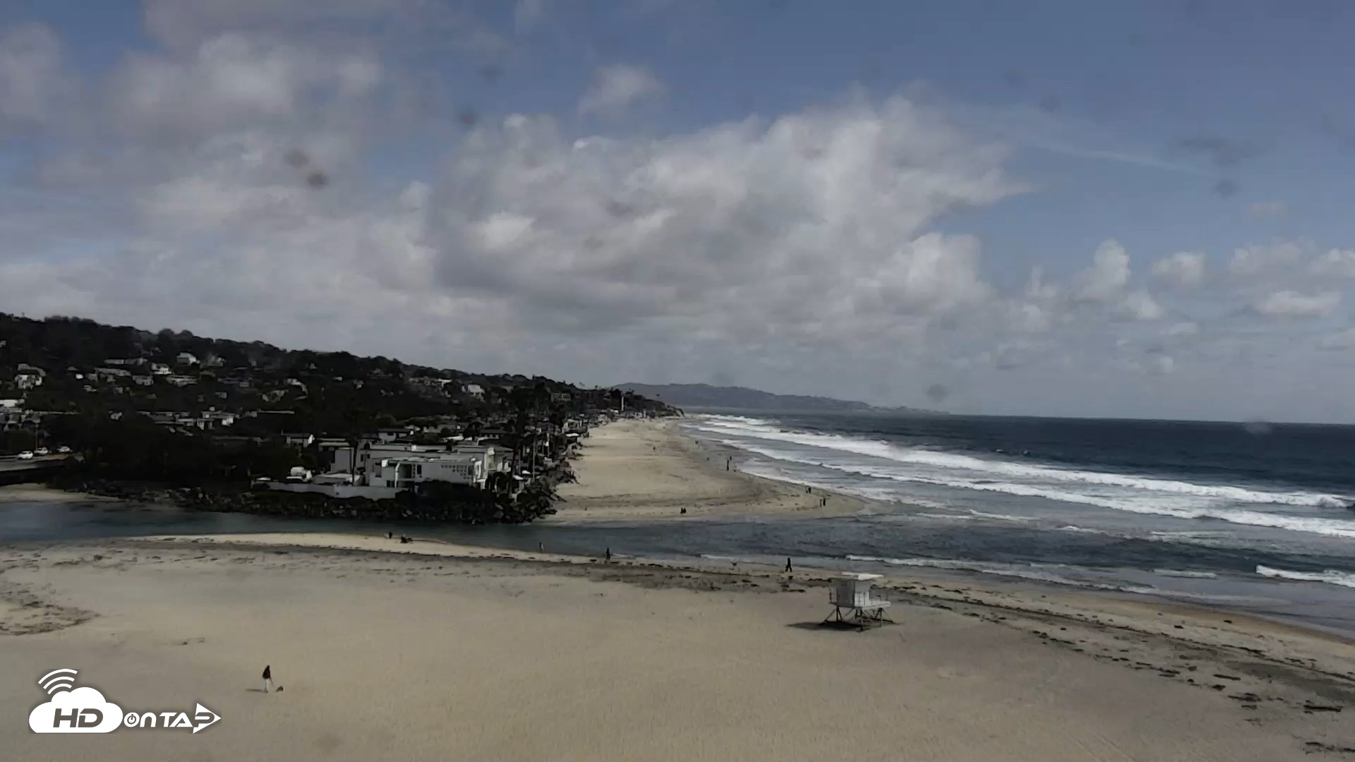 Snapshot of Del Mar Beach North Live Webcam taken May 26, 2026, 3:43pm PDT