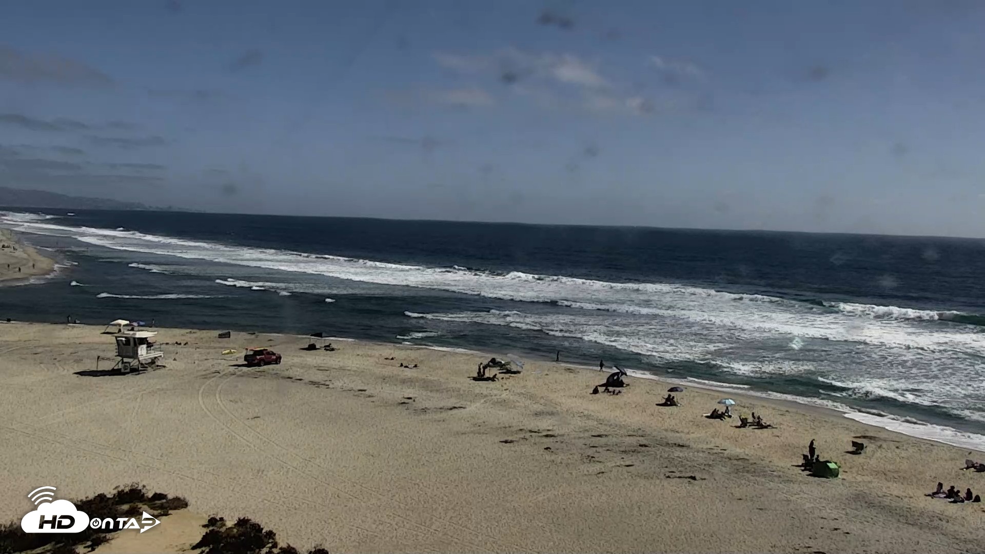 Snapshot of Del Mar Beach North Live Webcam taken Jul 6, 2026, 4:10pm PDT