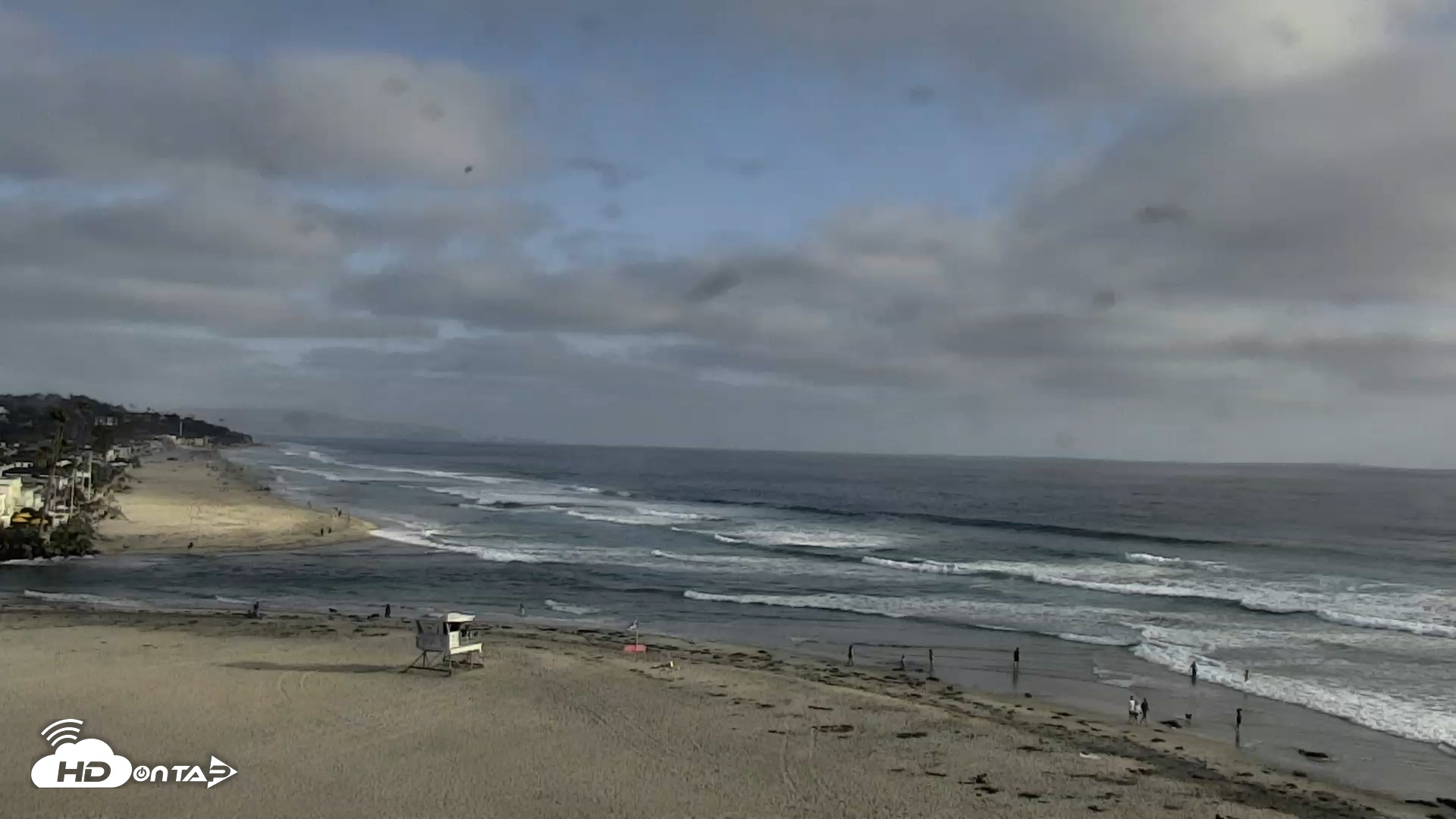 Snapshot of Del Mar Beach North Live Webcam taken Jun 9, 2026, 6:31pm PDT