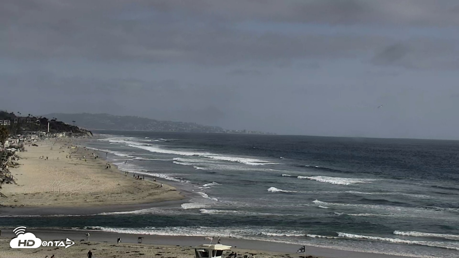 Snapshot of Del Mar Beach North Live Webcam taken Jun 8, 2026, 5:18pm PDT