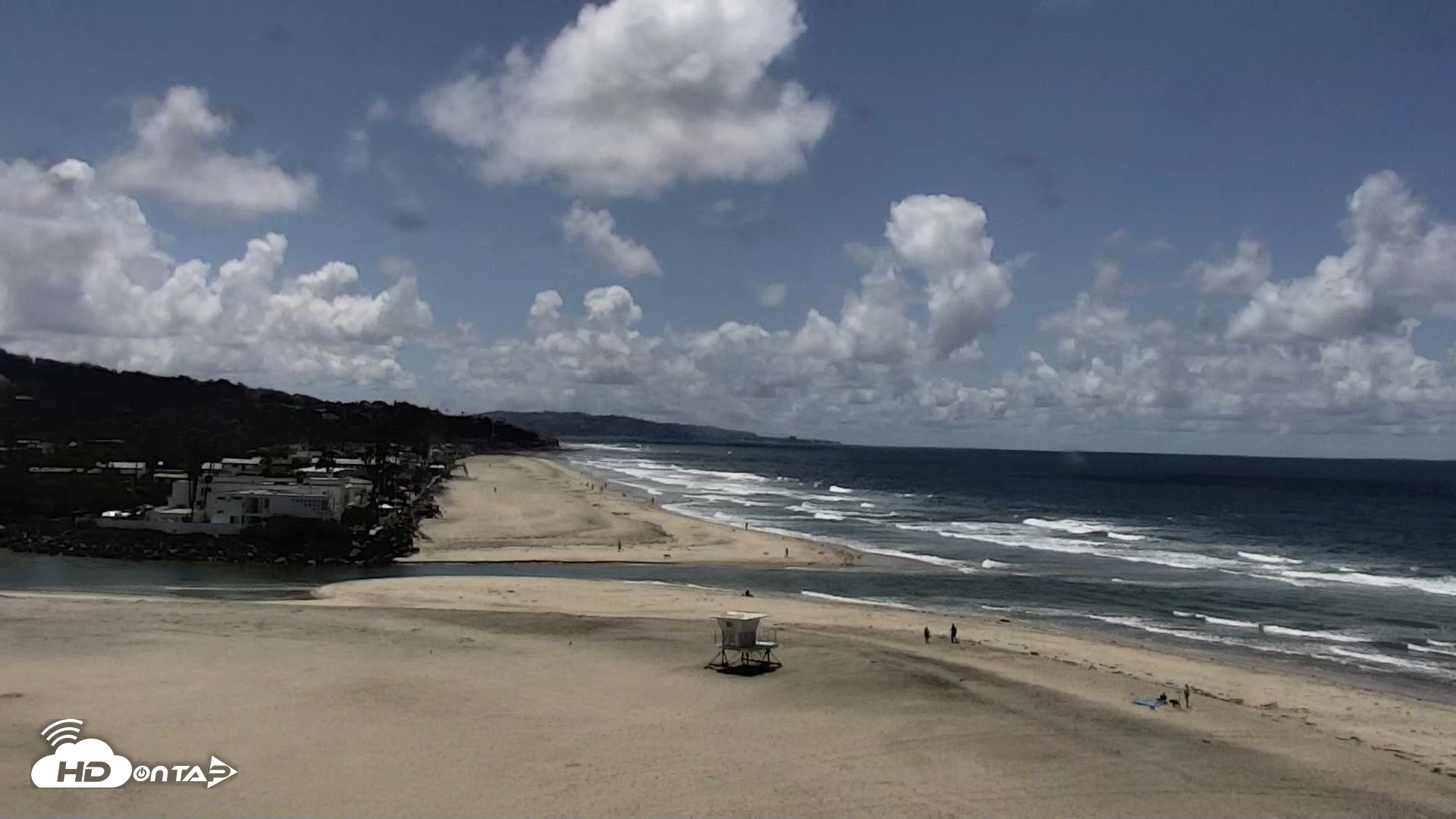 Snapshot of Del Mar Beach North Live Webcam taken May 5, 2026, 12:20pm PDT