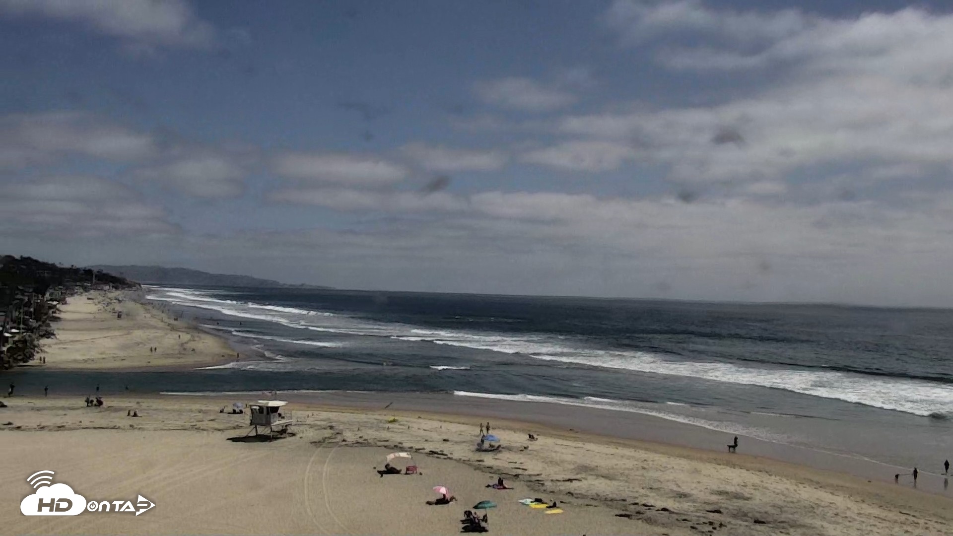 Snapshot of Del Mar Beach North Live Webcam taken Jun 17, 2026, 2:56pm PDT