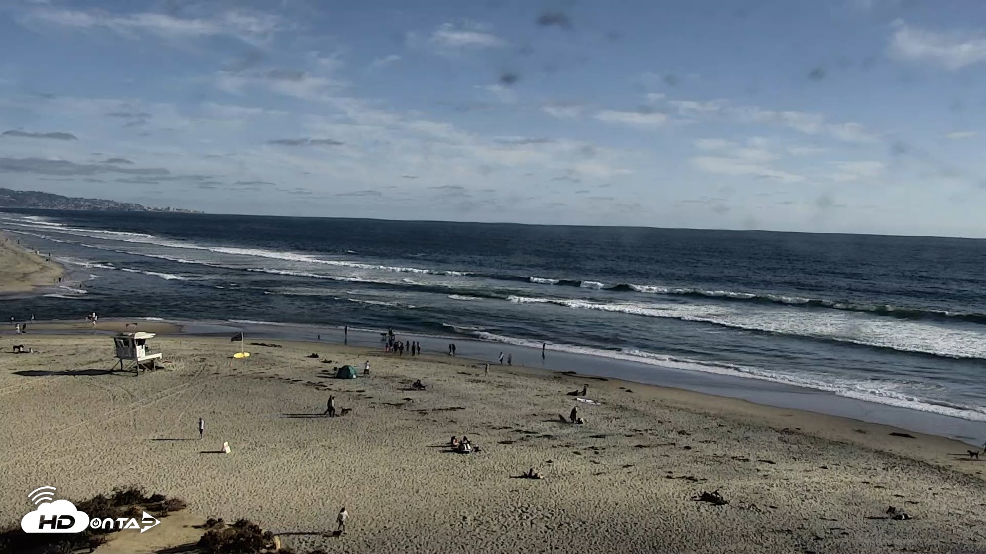 Snapshot of Del Mar Beach North Live Webcam taken Jun 21, 2026, 6:04pm PDT