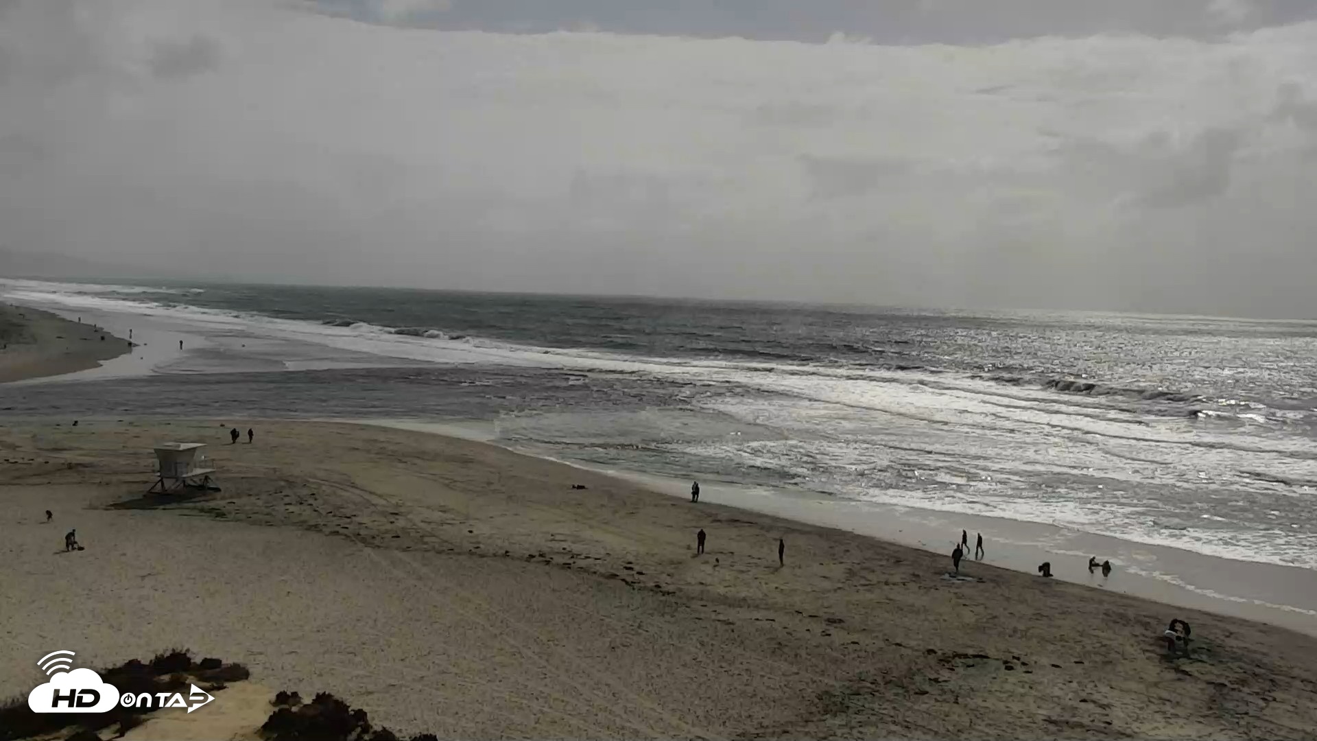 Snapshot of Del Mar Beach North Live Webcam taken Oct 11, 2026, 2:34pm PDT