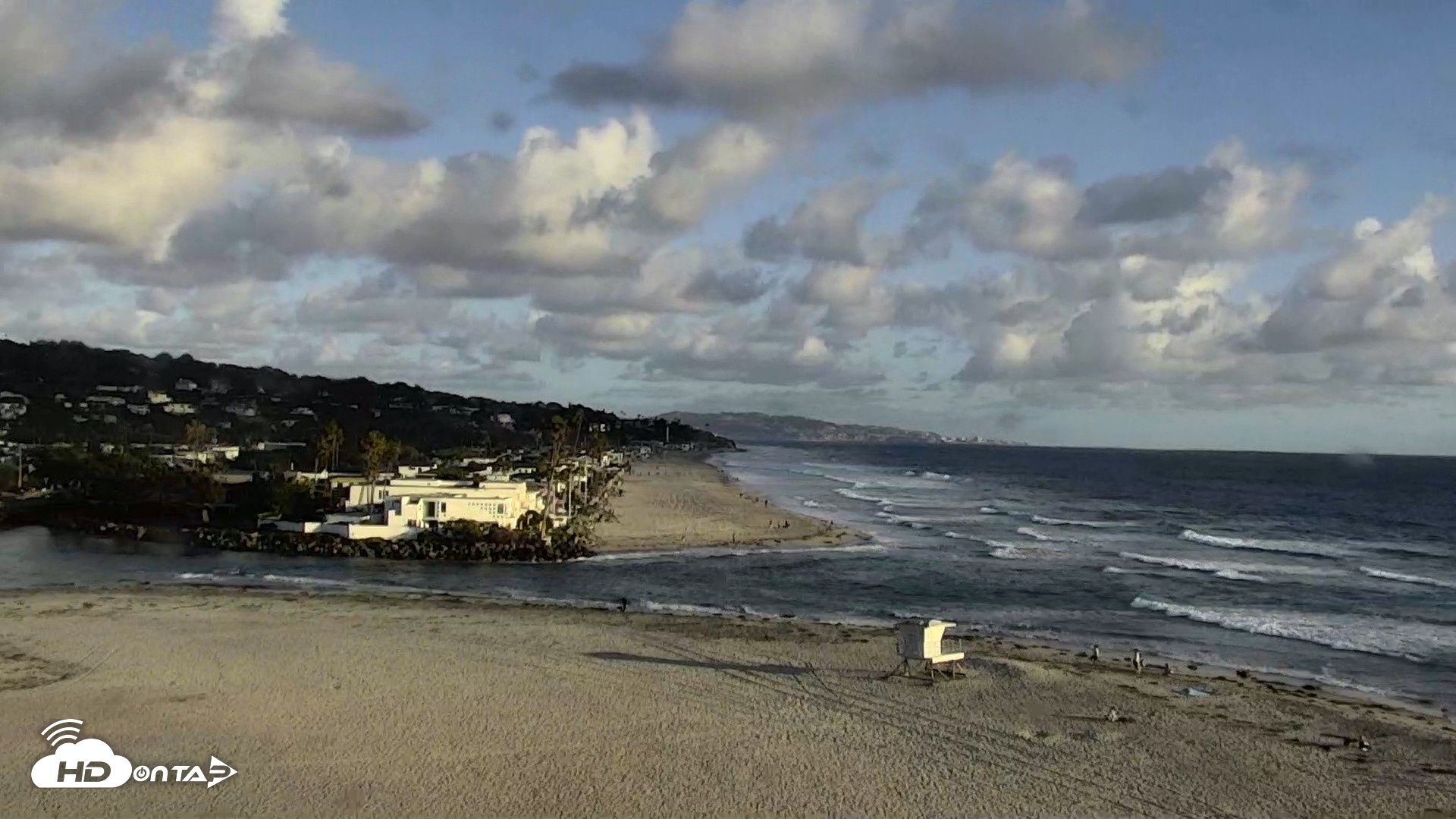 Snapshot of Del Mar Beach North Live Webcam taken May 27, 2026, 6:57pm PDT