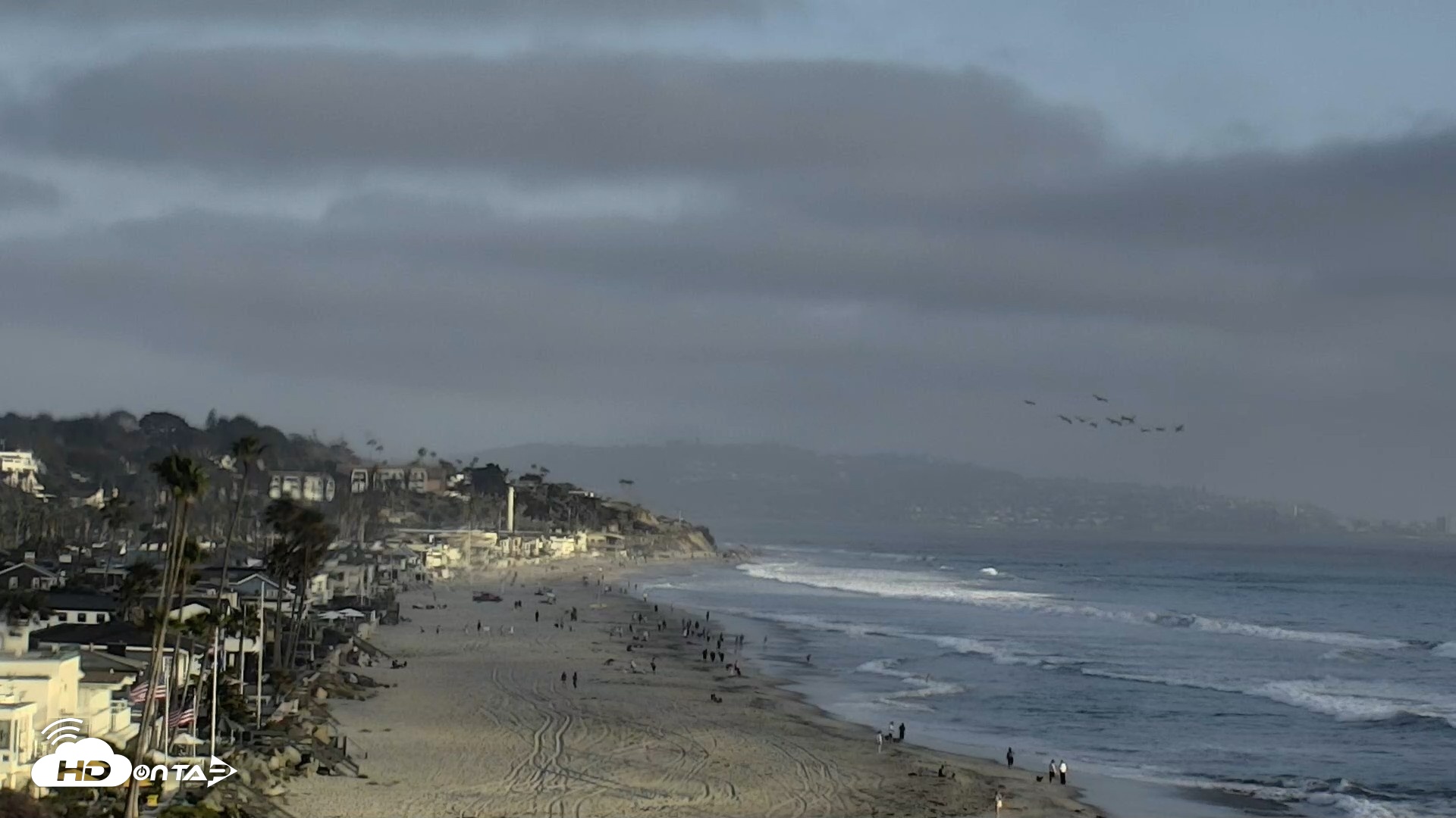 Snapshot of Del Mar Beach North Live Webcam taken Jun 9, 2026, 6:53pm PDT