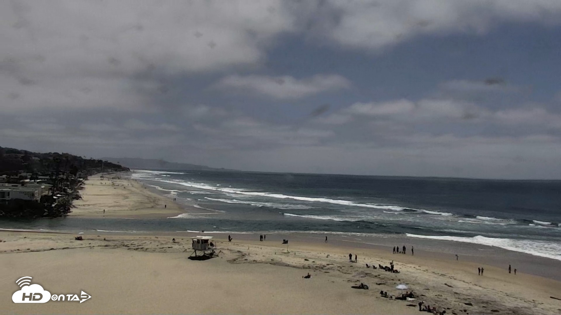 Snapshot of Del Mar Beach North Live Webcam taken Jun 16, 2026, 1:11pm PDT