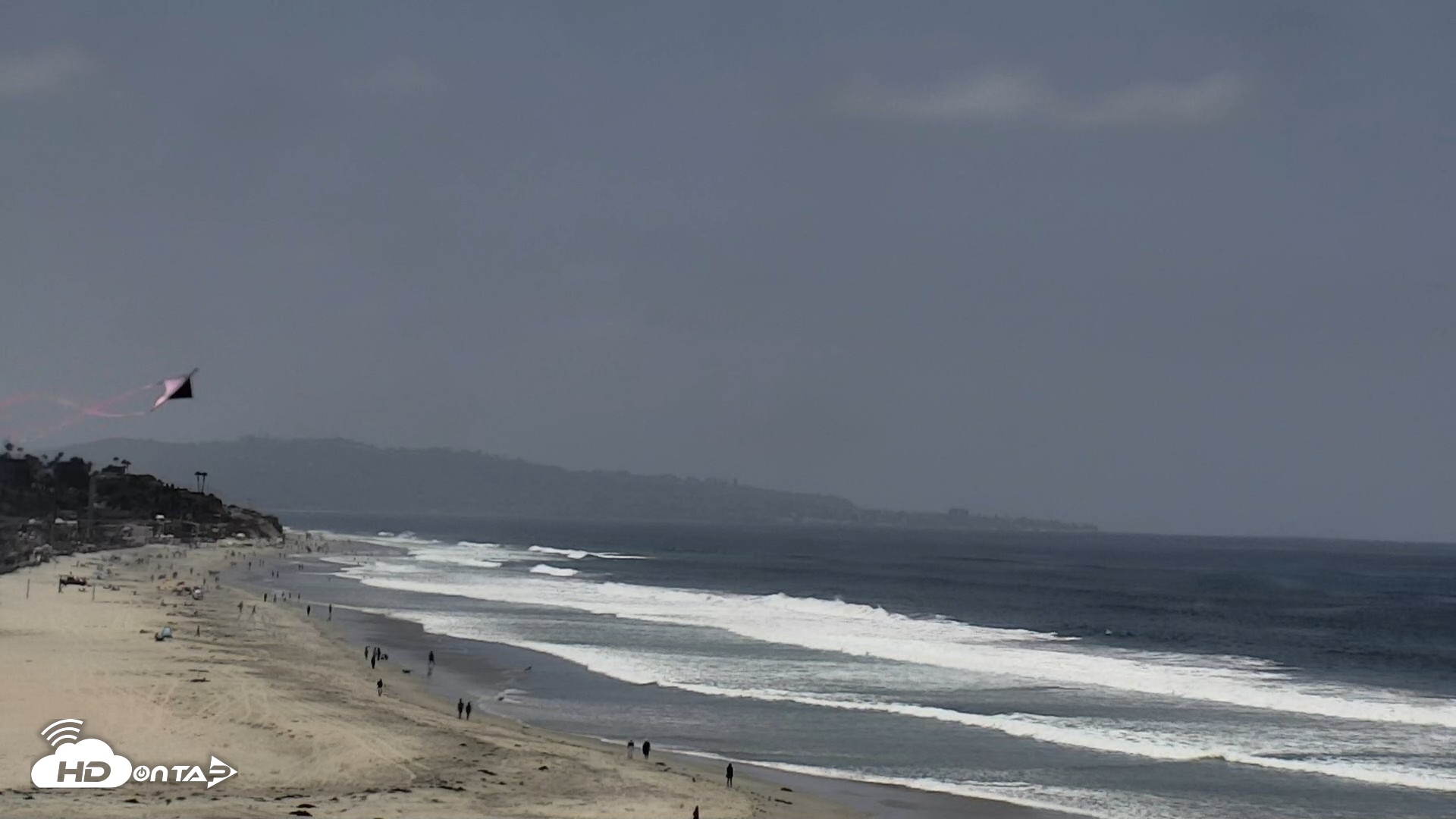 Snapshot of Del Mar Beach North Live Webcam taken Jun 2, 2026, 12:43pm PDT
