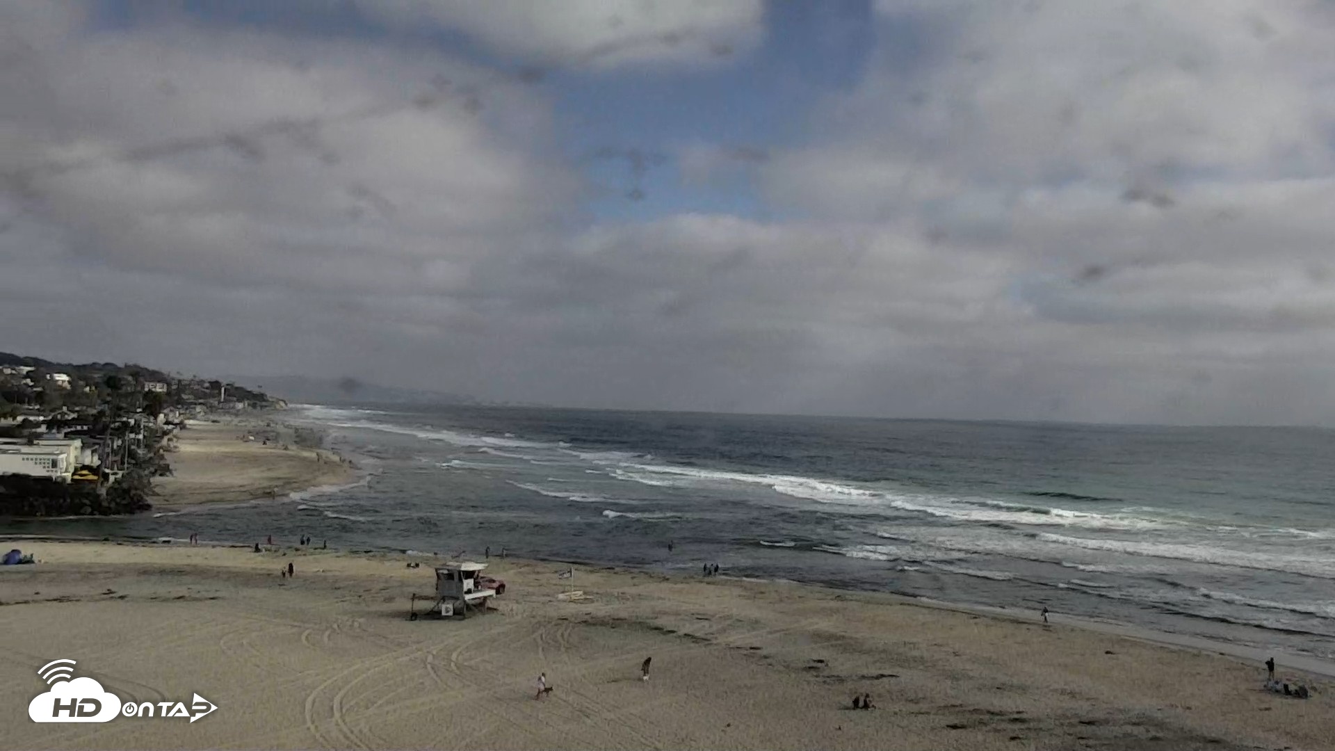 Snapshot of Del Mar Beach North Live Webcam taken Jul 7, 2026, 5:40pm PDT