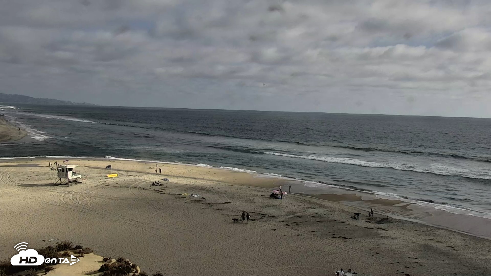 Snapshot of Del Mar Beach North Live Webcam taken Jun 25, 2026, 5:38pm PDT