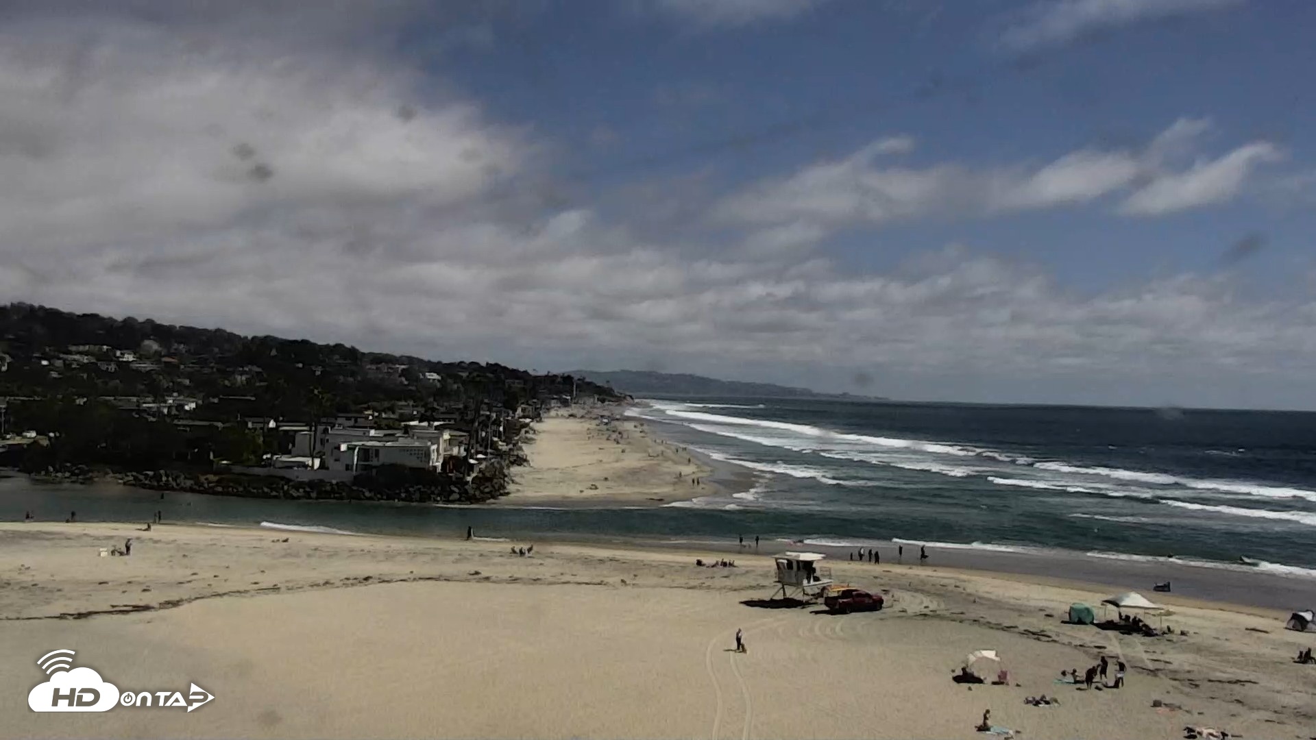 Snapshot of Del Mar Beach North Live Webcam taken Jun 19, 2026, 3:18pm PDT