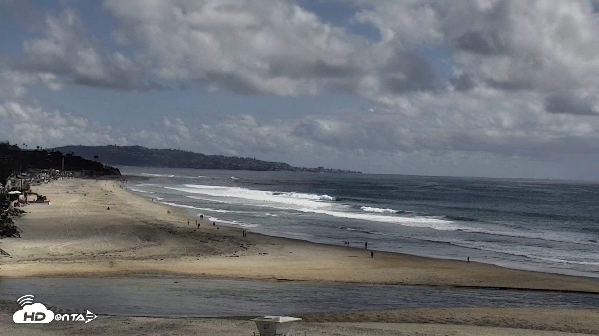 Snapshot of Del Mar Beach North Live Webcam taken Apr 13, 2026, 3:15pm PDT