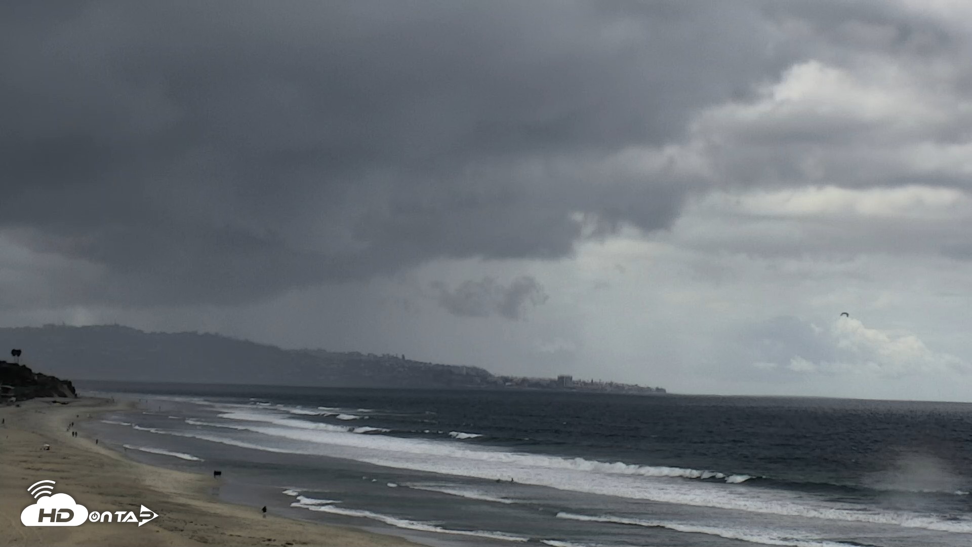 Snapshot of Del Mar Beach North Live Webcam taken Apr 12, 2026, 11:53am PDT