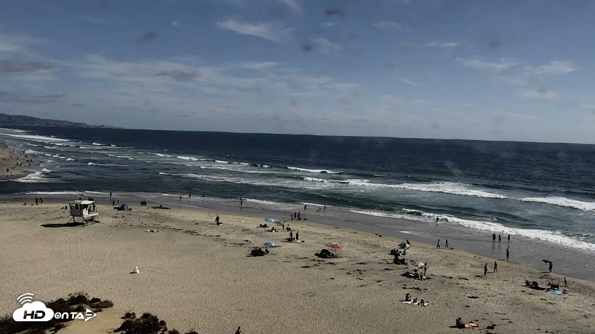 Snapshot of Del Mar Beach North Live Webcam taken Jun 21, 2026, 4:26pm PDT